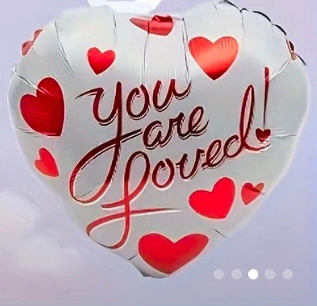 Heart Shaped Foil Balloons