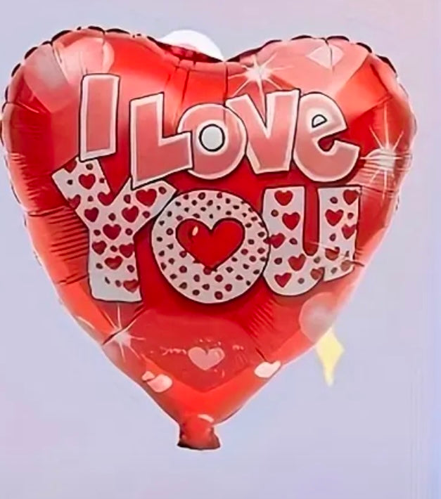 Heart Shaped Foil Balloons