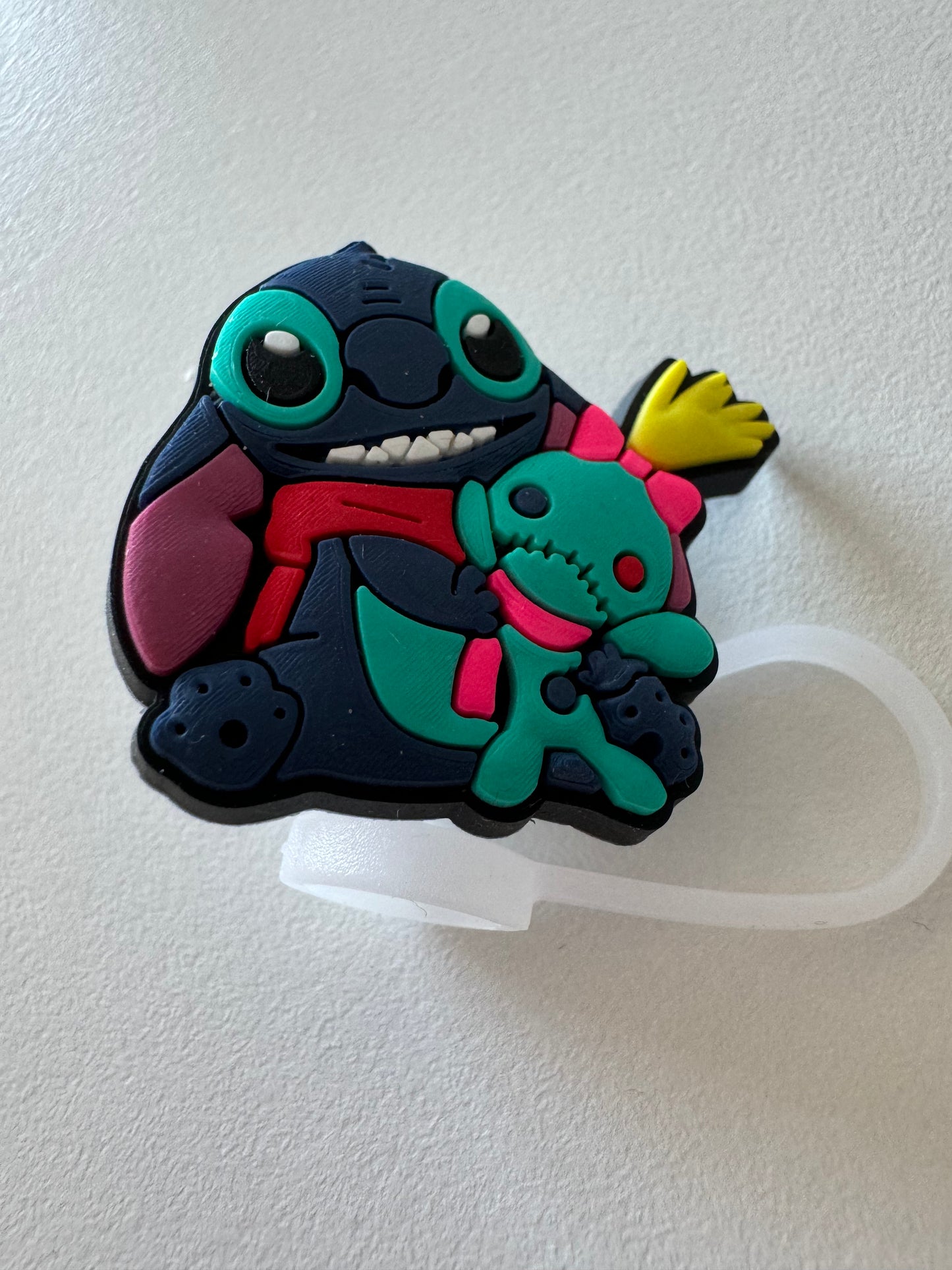 Stitch and Friends Straw Toppers