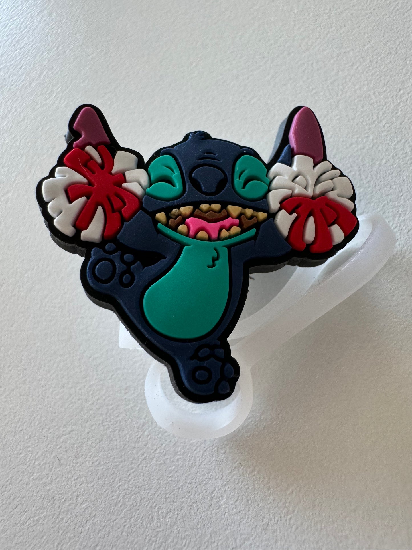 Stitch and Friends Straw Toppers