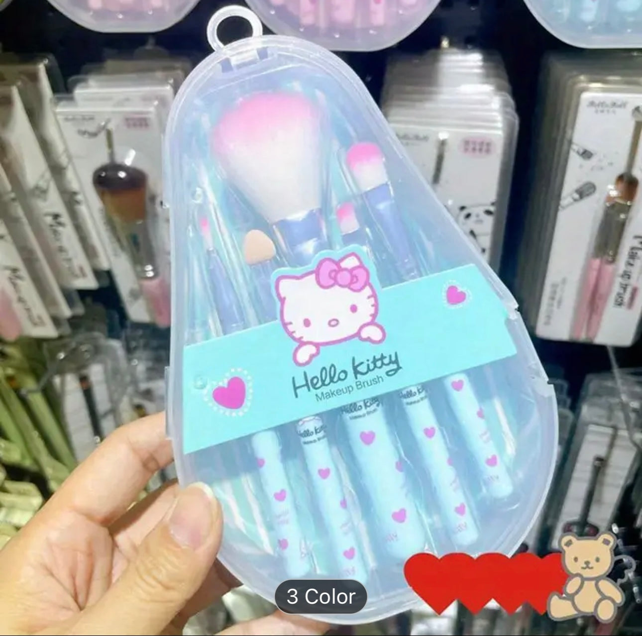 Hello Kitty Makeup Brush Set