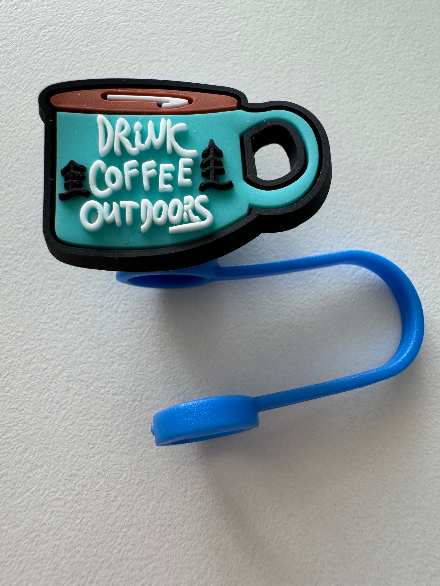 Coffee Cup Straw Toppers