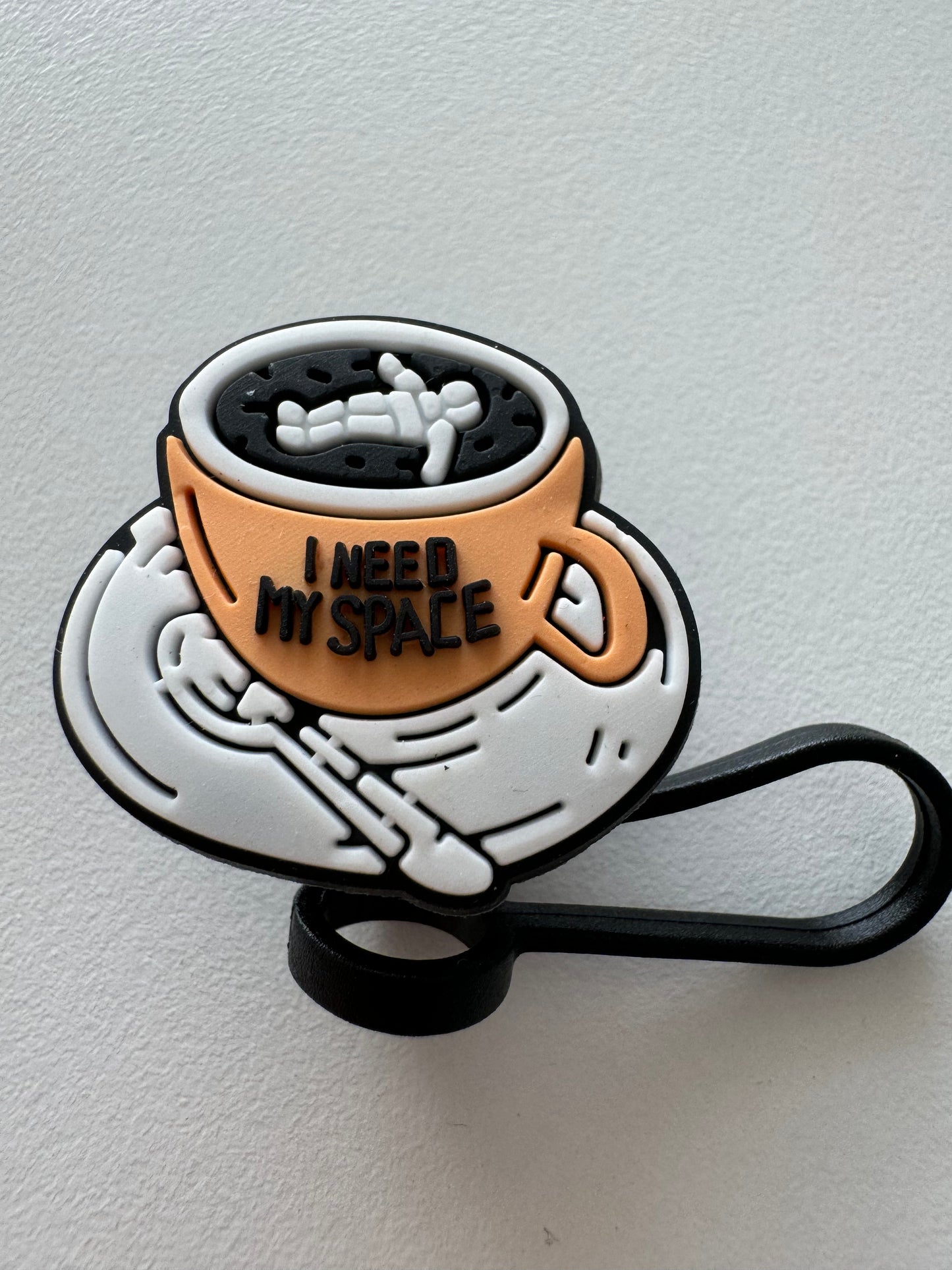 Coffee Cup Straw Toppers
