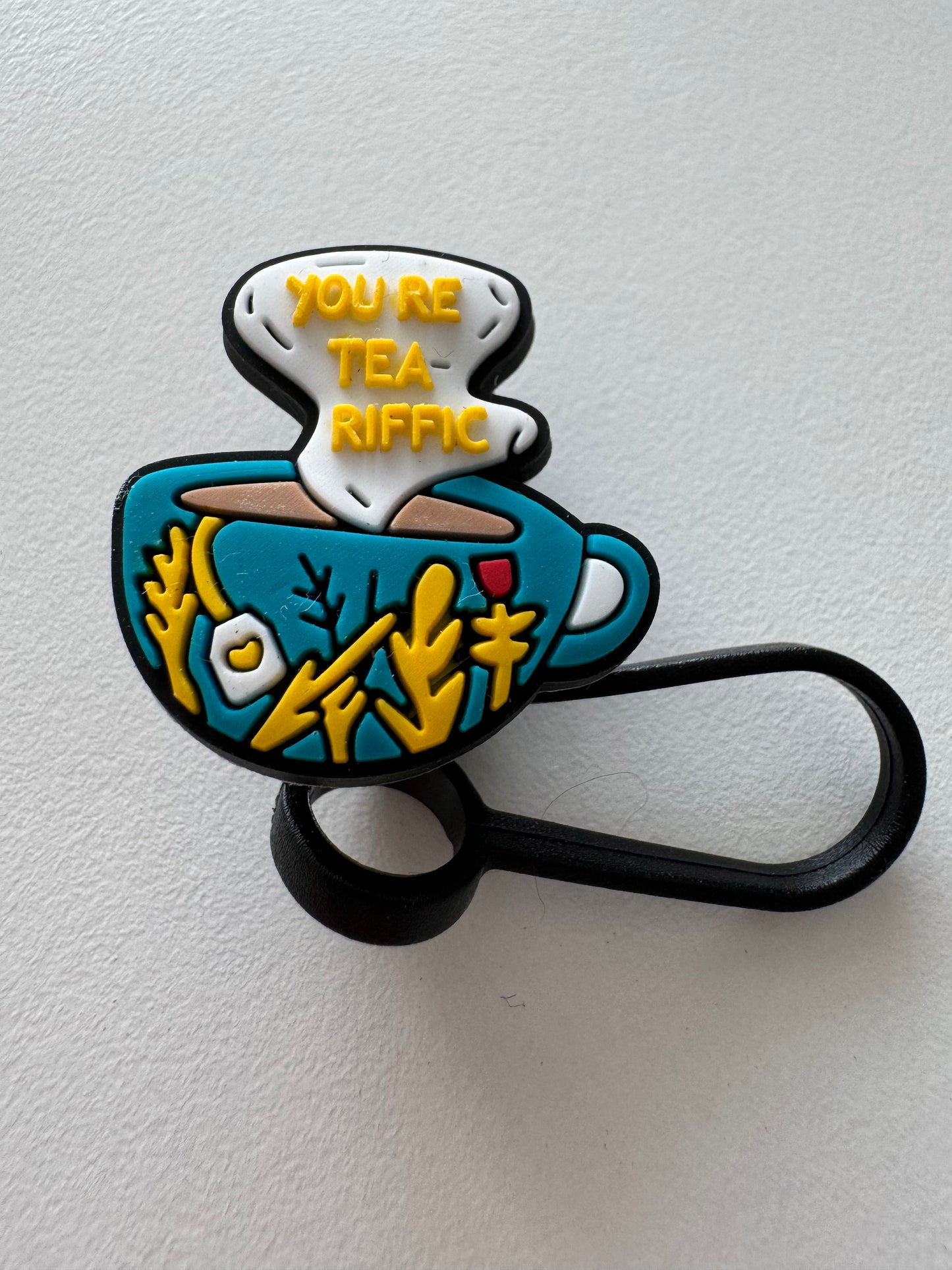 Coffee Cup Straw Toppers
