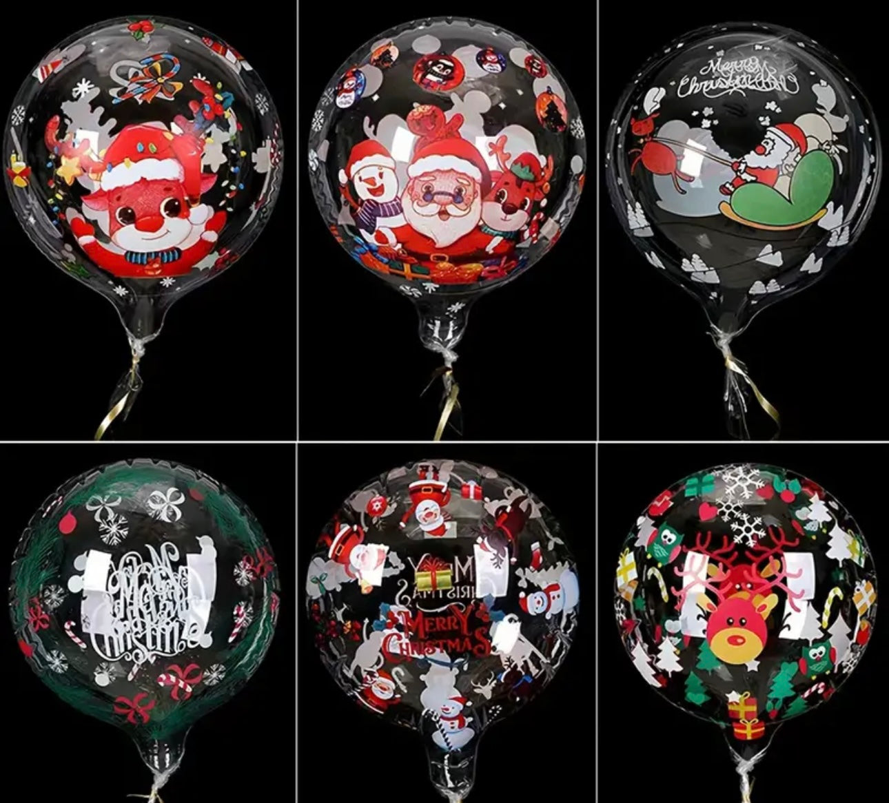 Christmas and New Year Balloons