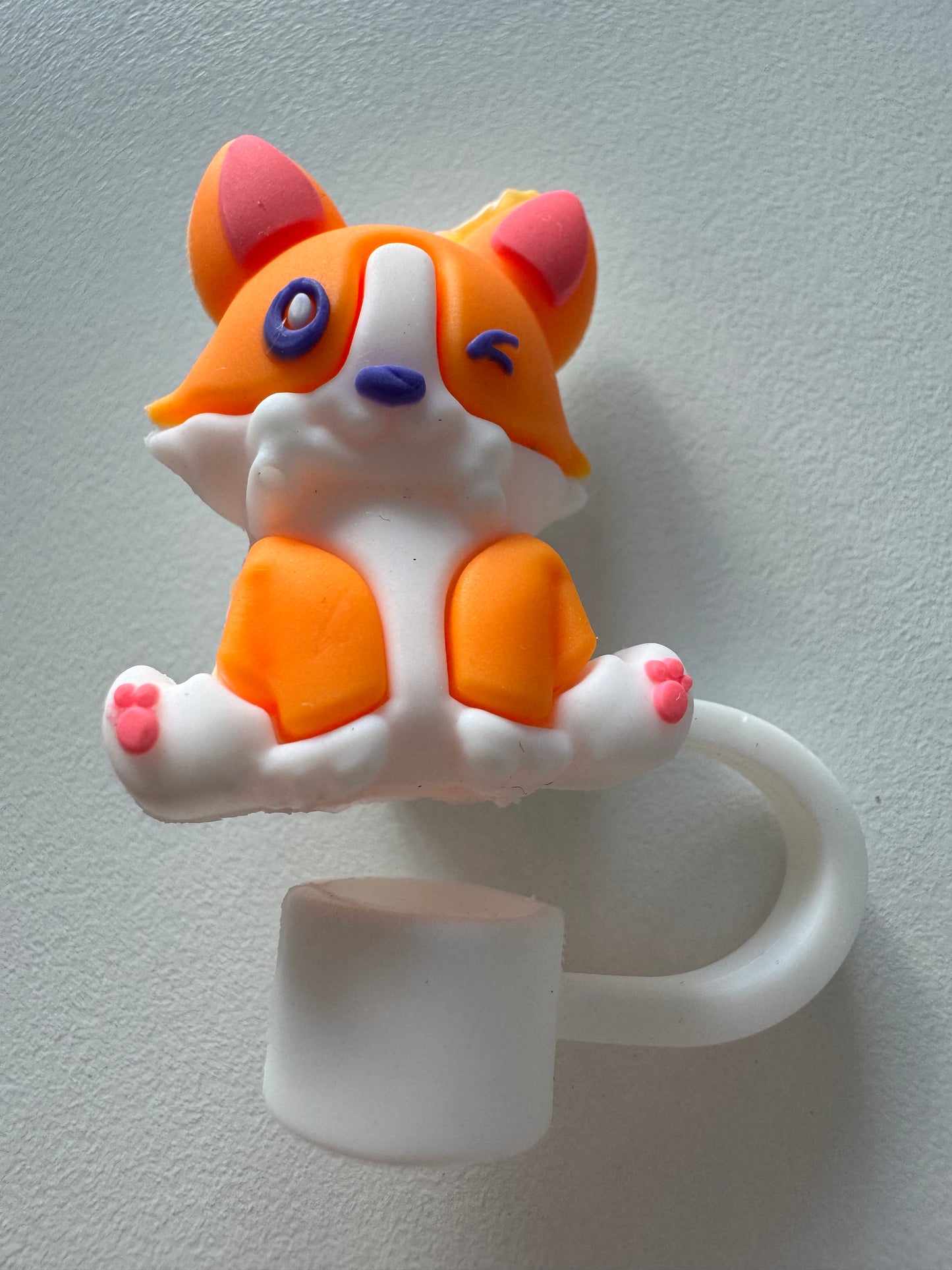 Animal Straw Toppers