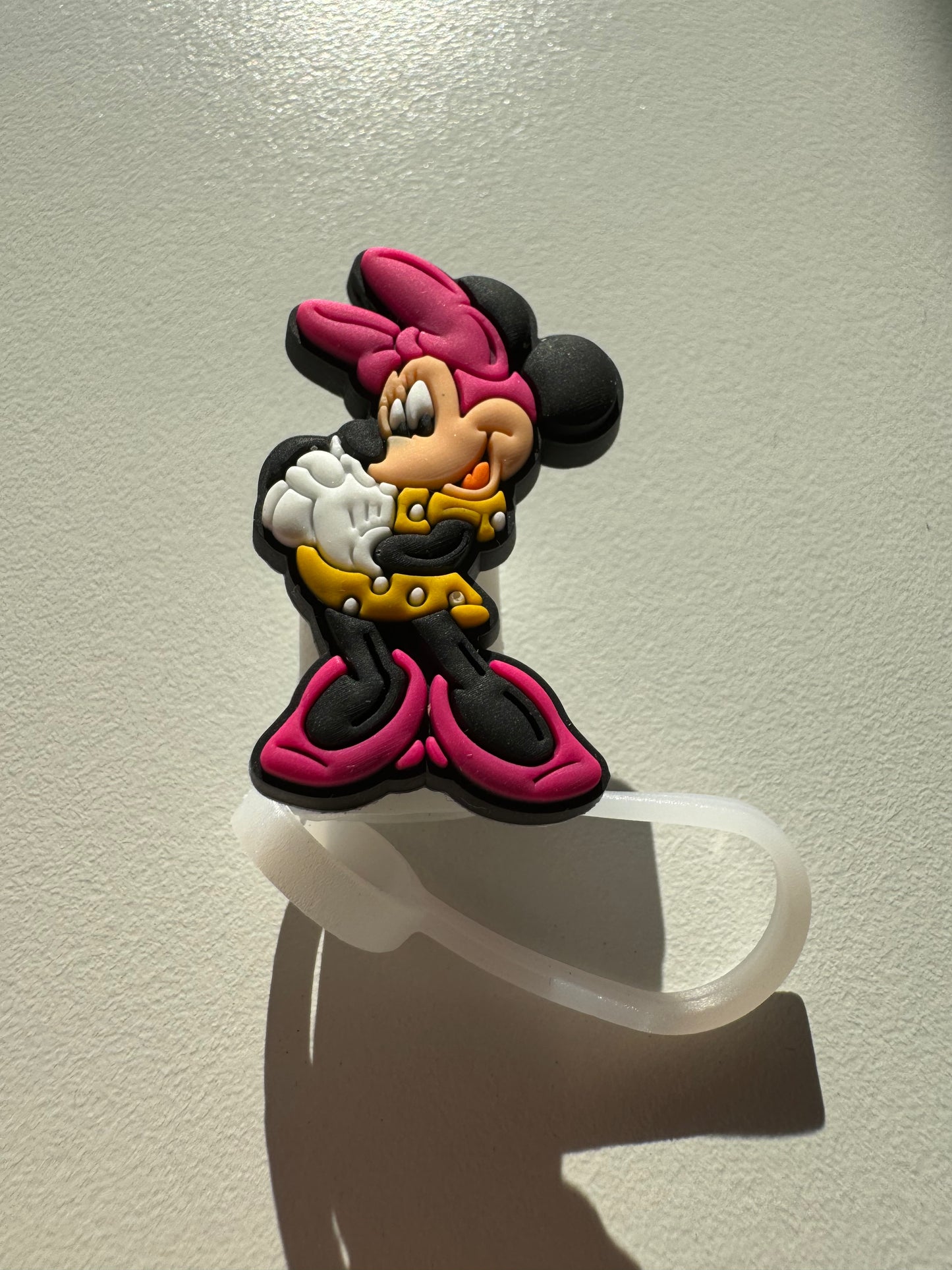 Minnie Mouse Straw Toppers
