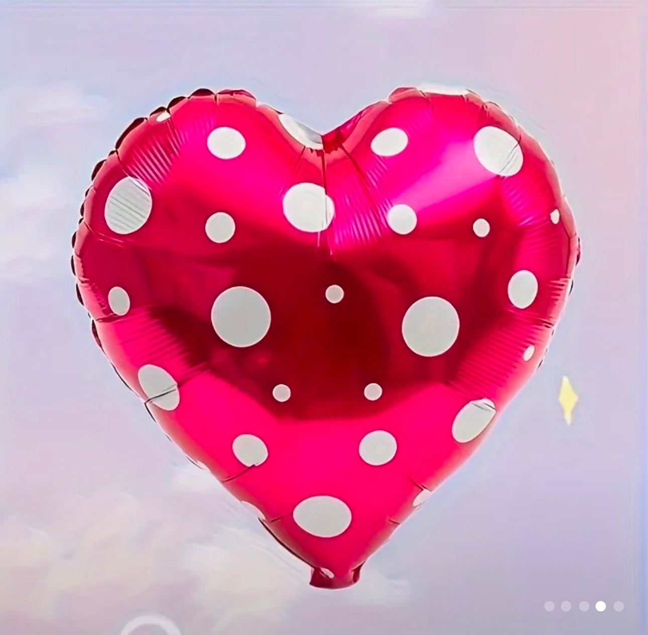 Heart Shaped Foil Balloons