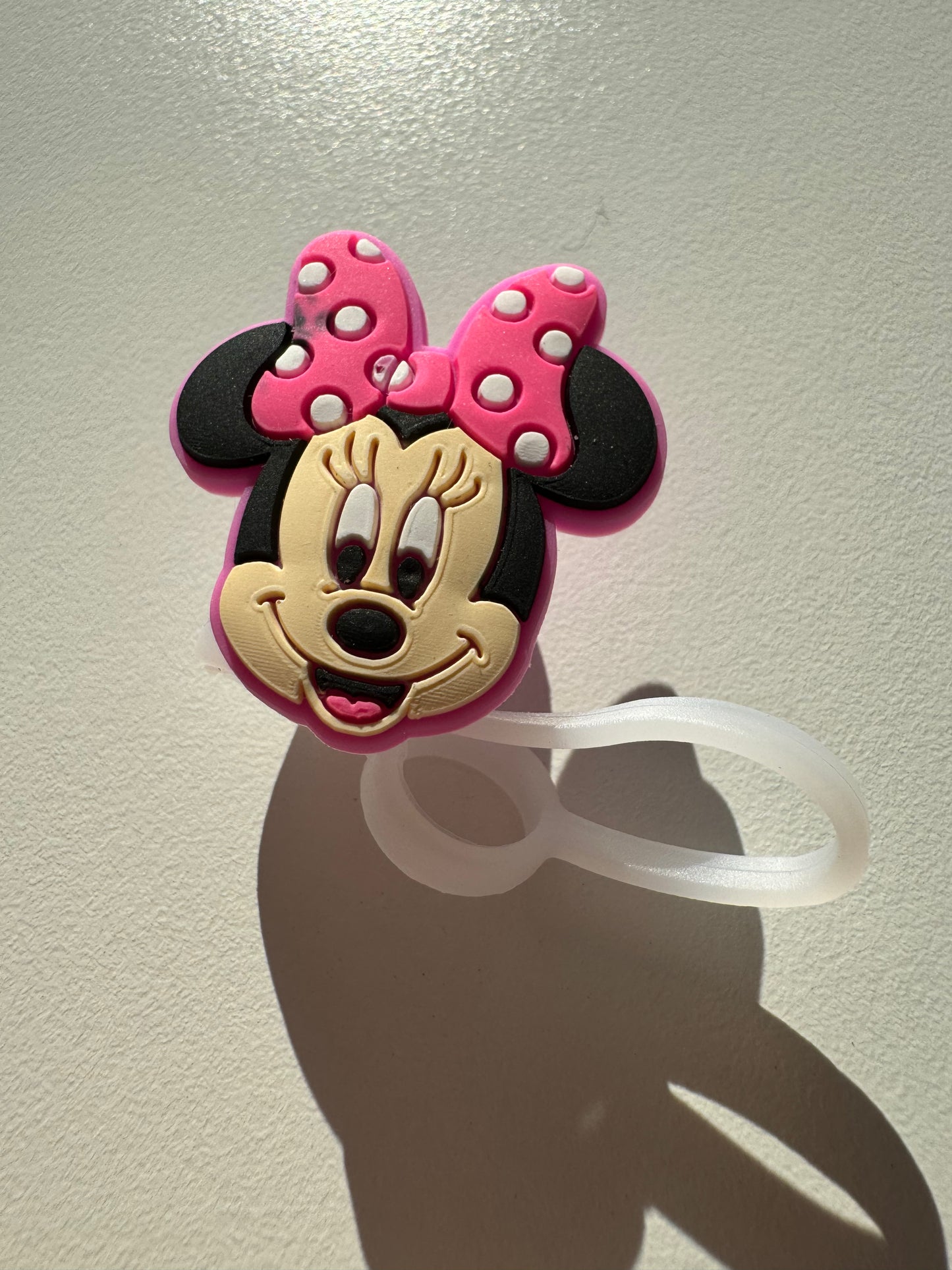 Minnie Mouse Straw Toppers