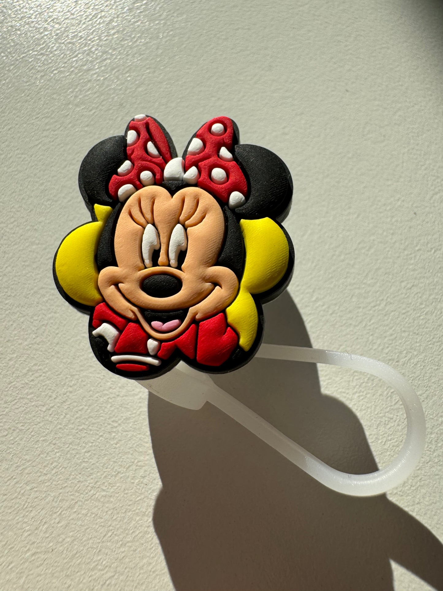 Minnie Mouse Straw Toppers