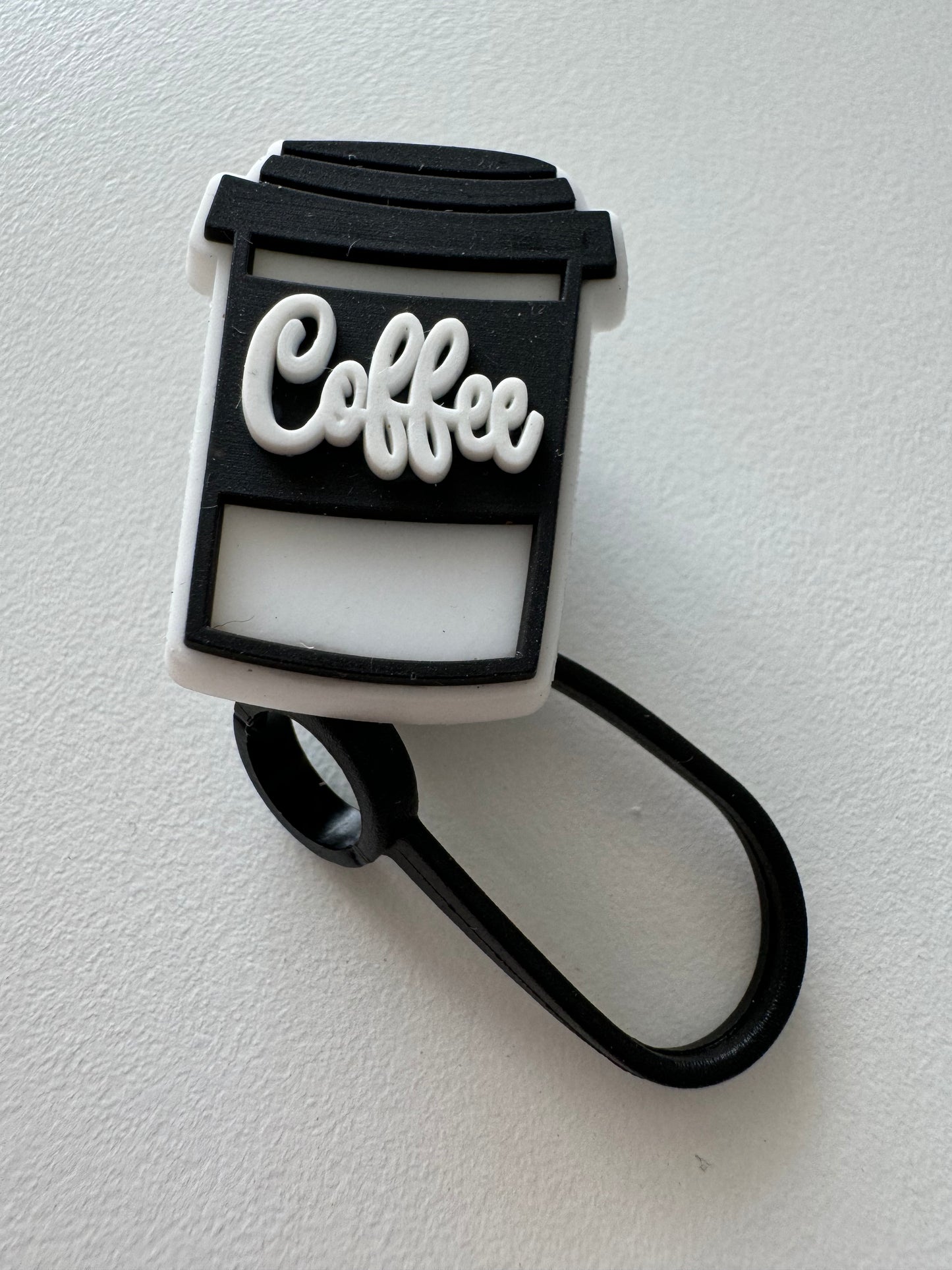 Coffee Cup Straw Toppers