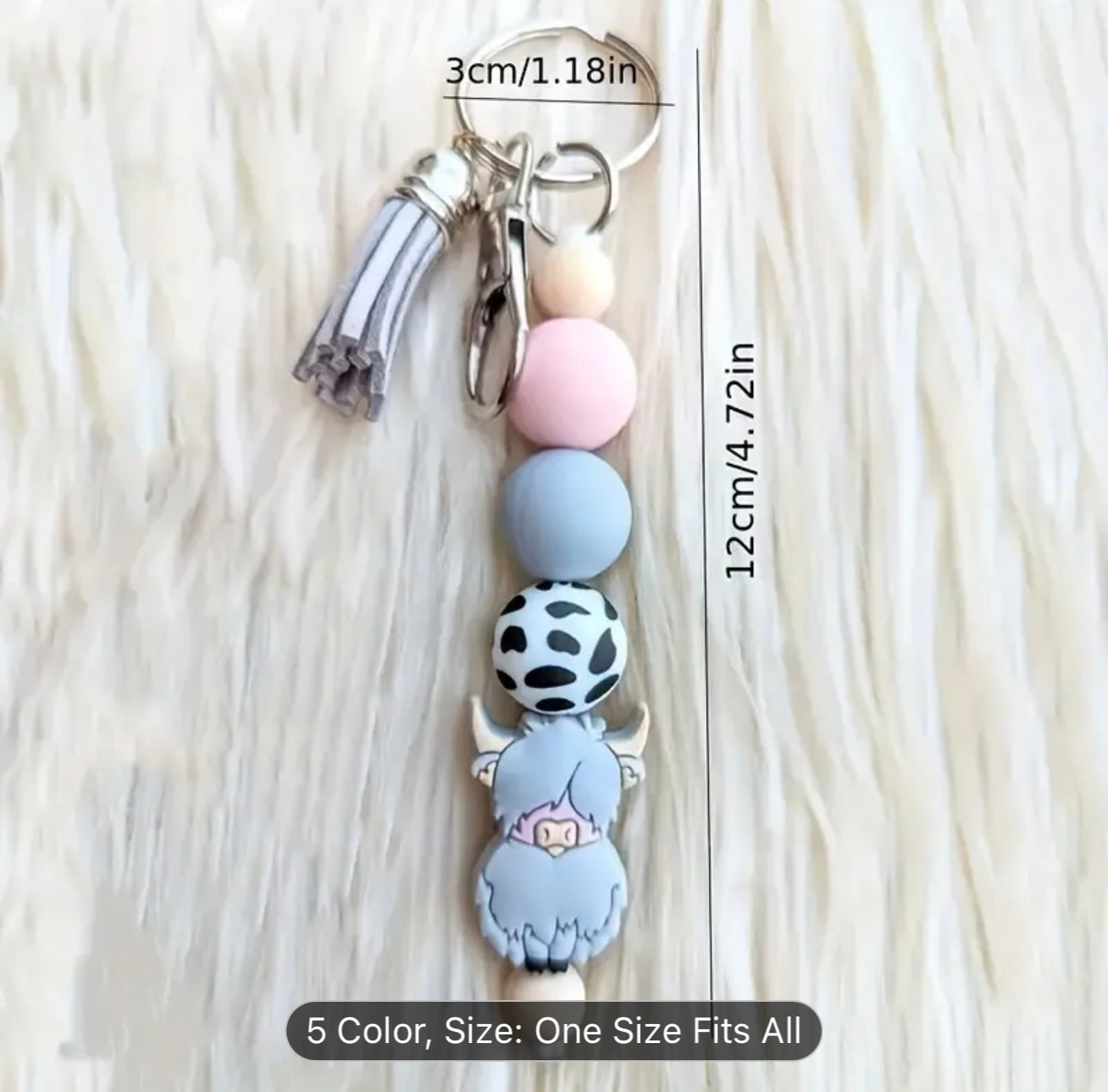 Animal Bracelet/Keychain Beaded
