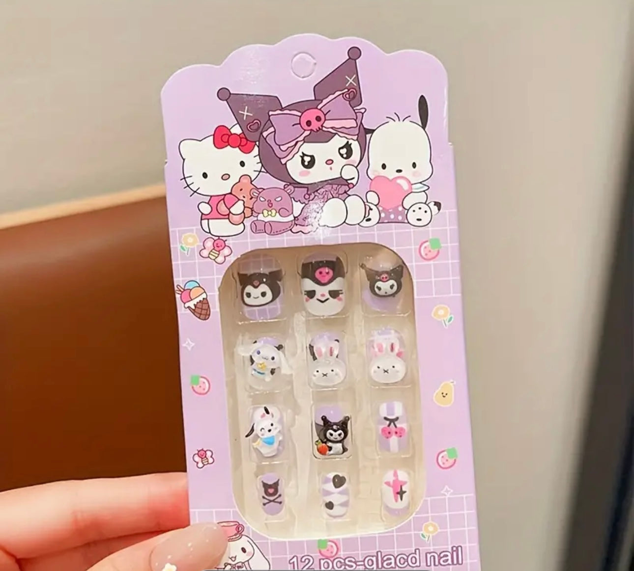 12 or 24 pcs Short Oval False Nails