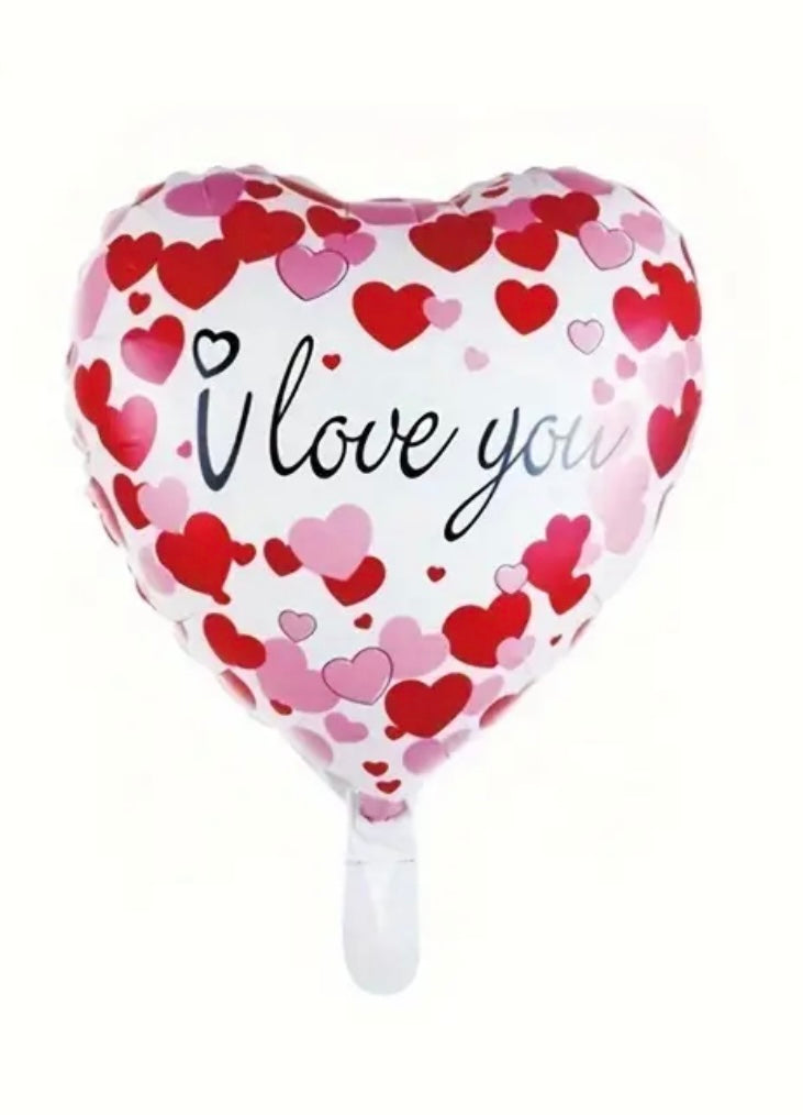 Heart Shaped Foil Balloons
