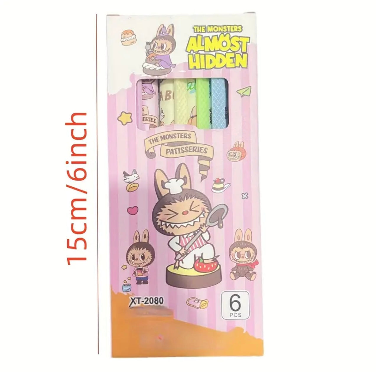 Labubu Gel Pens - 6 Pack