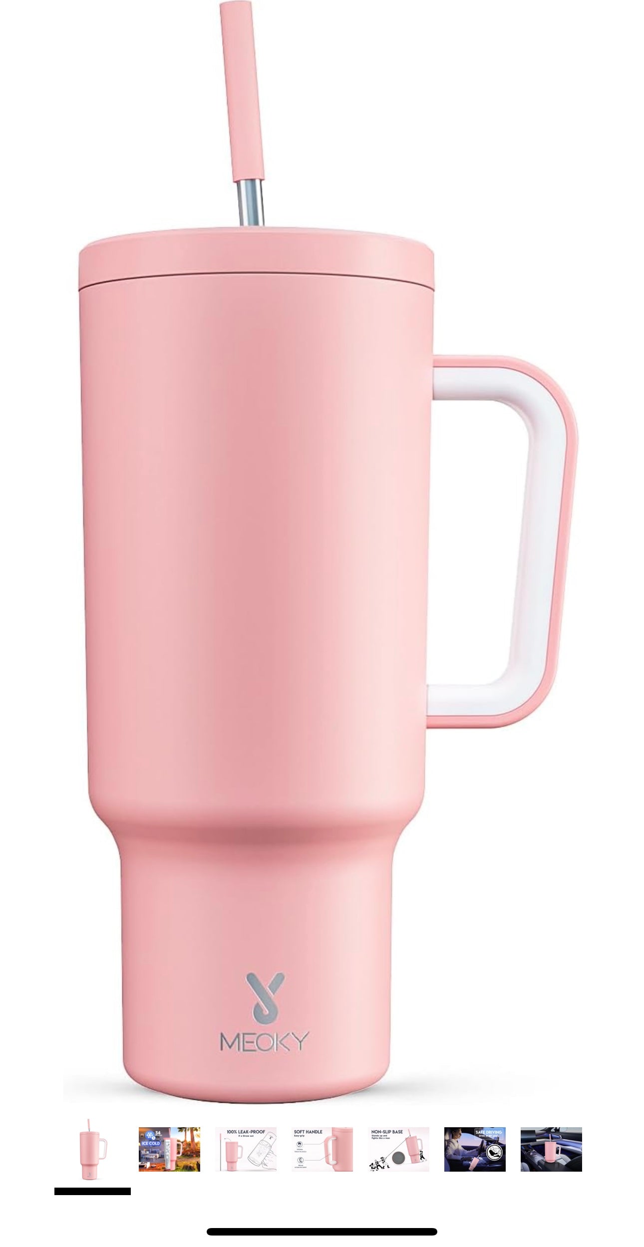 Meoky 24oz Tumbler with Handle