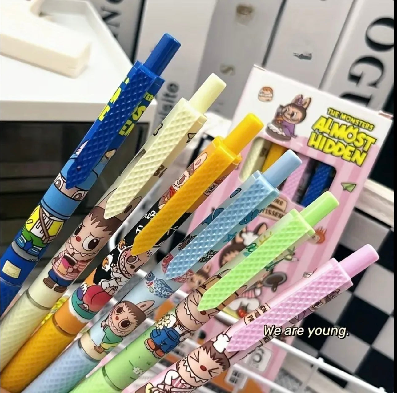 Labubu Gel Pens - 6 Pack