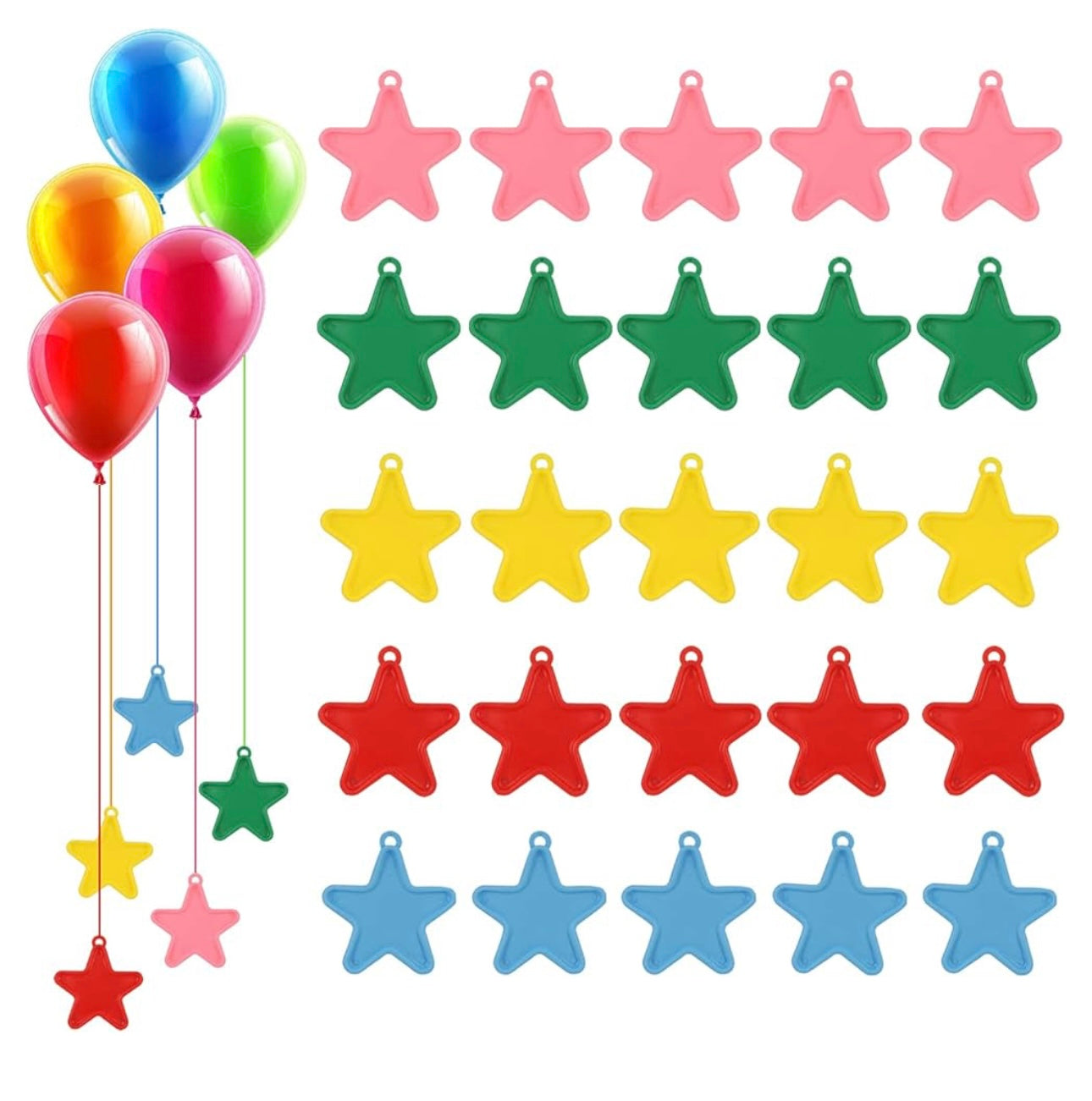 Balloon Weights and Clips