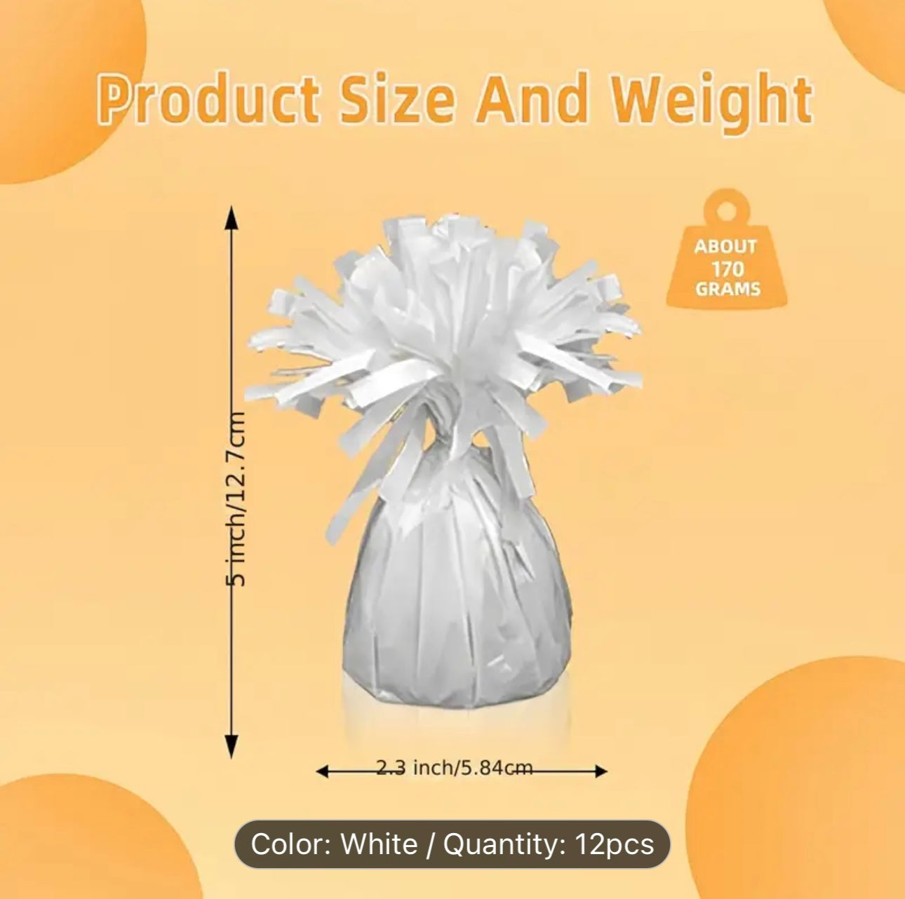 Balloon Weights and Clips