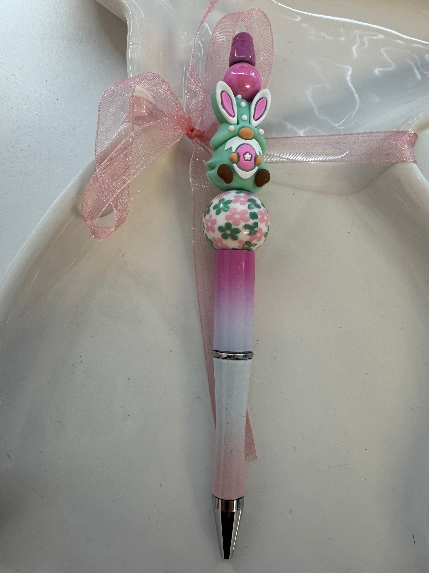 Easter Gonk Beaded Pens