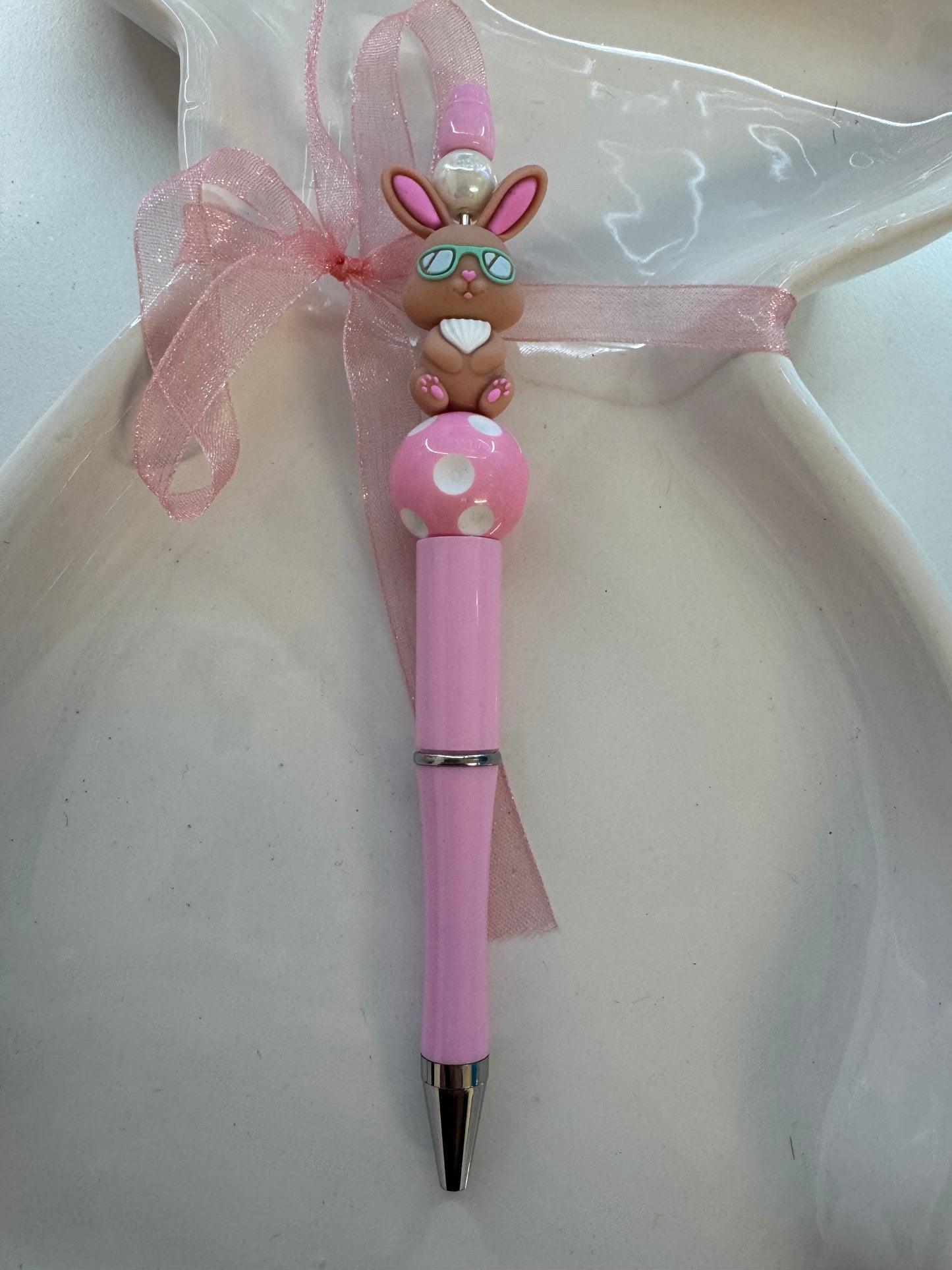 Easter Bunny Beaded Pens