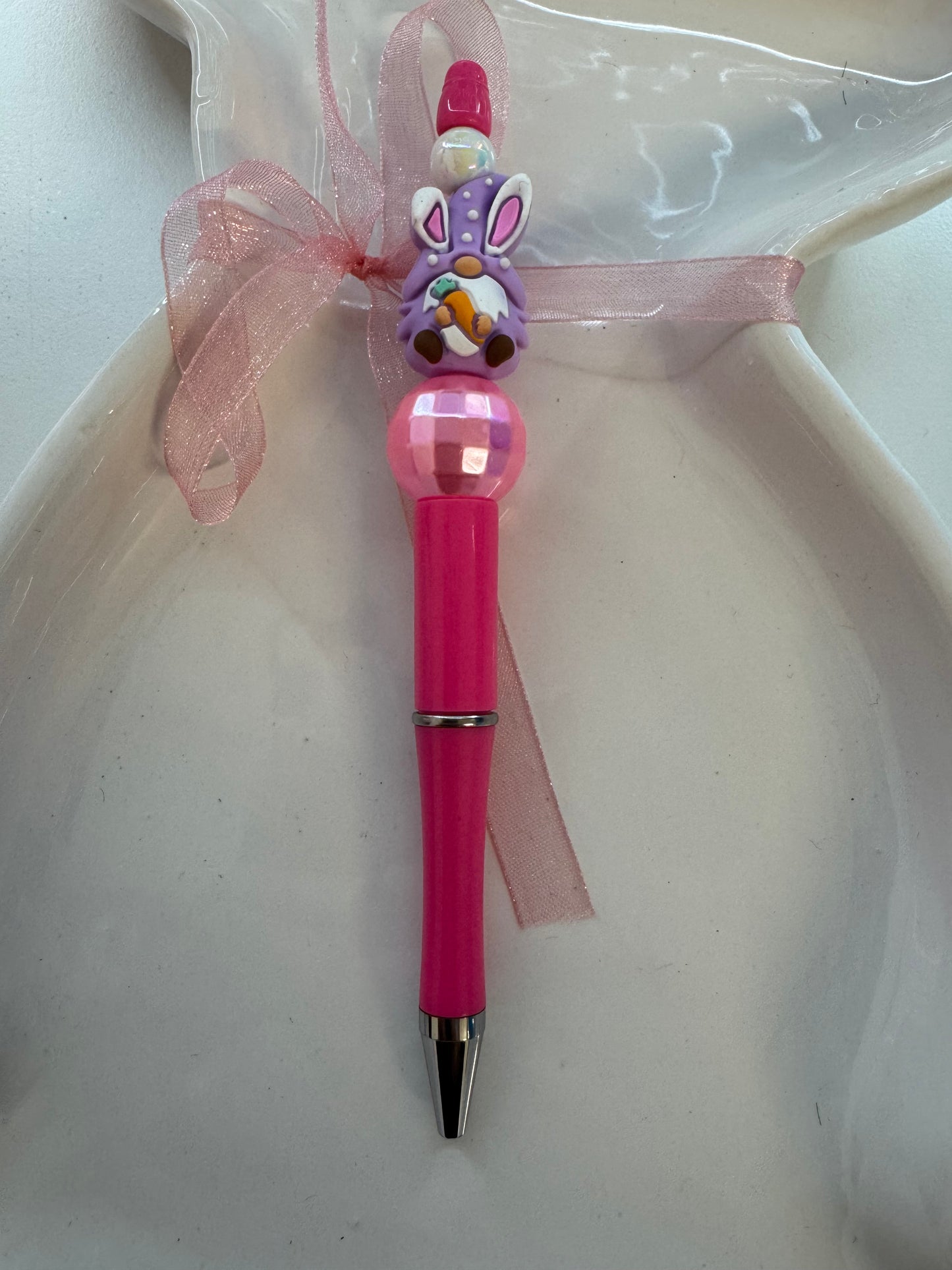 Easter Gonk Beaded Pens