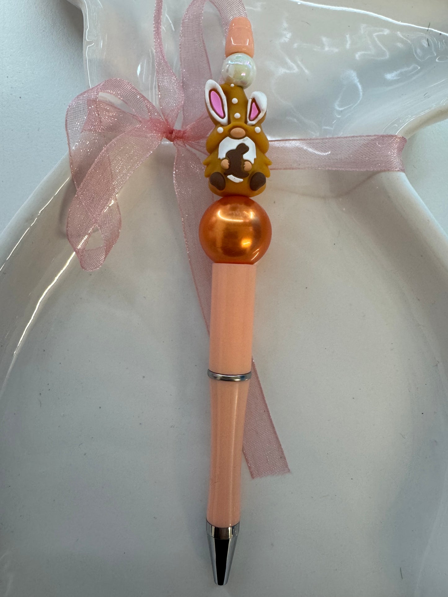 Easter Gonk Beaded Pens