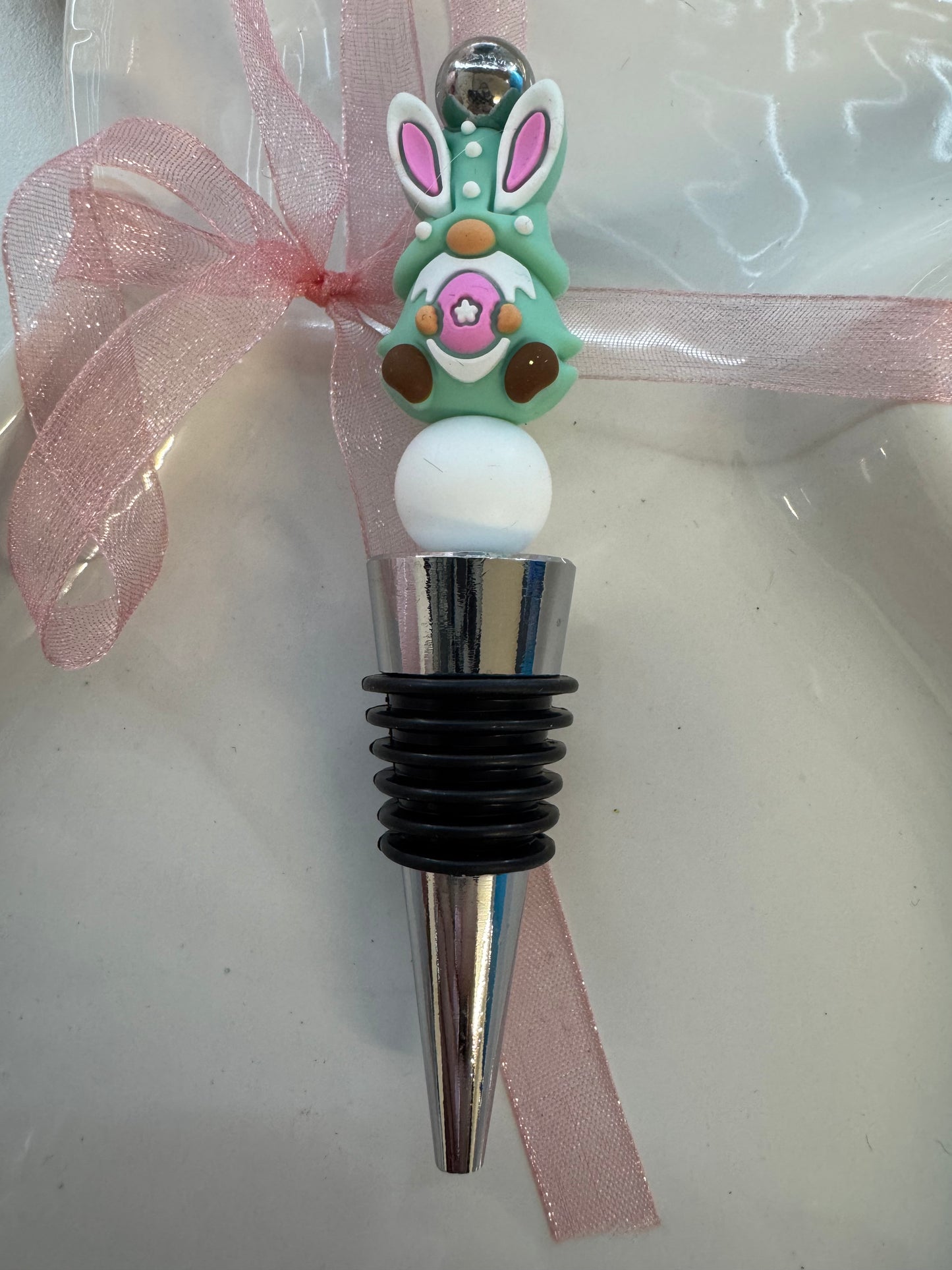 Easter Gonk Wine Bottle Stopper