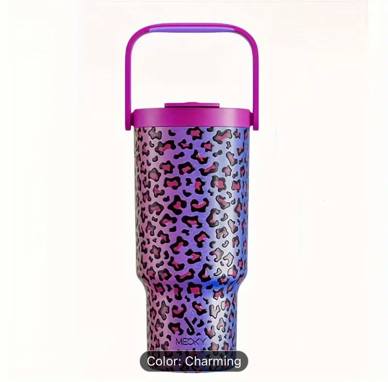 Meoky 32oz Tumbler with Carry Handle