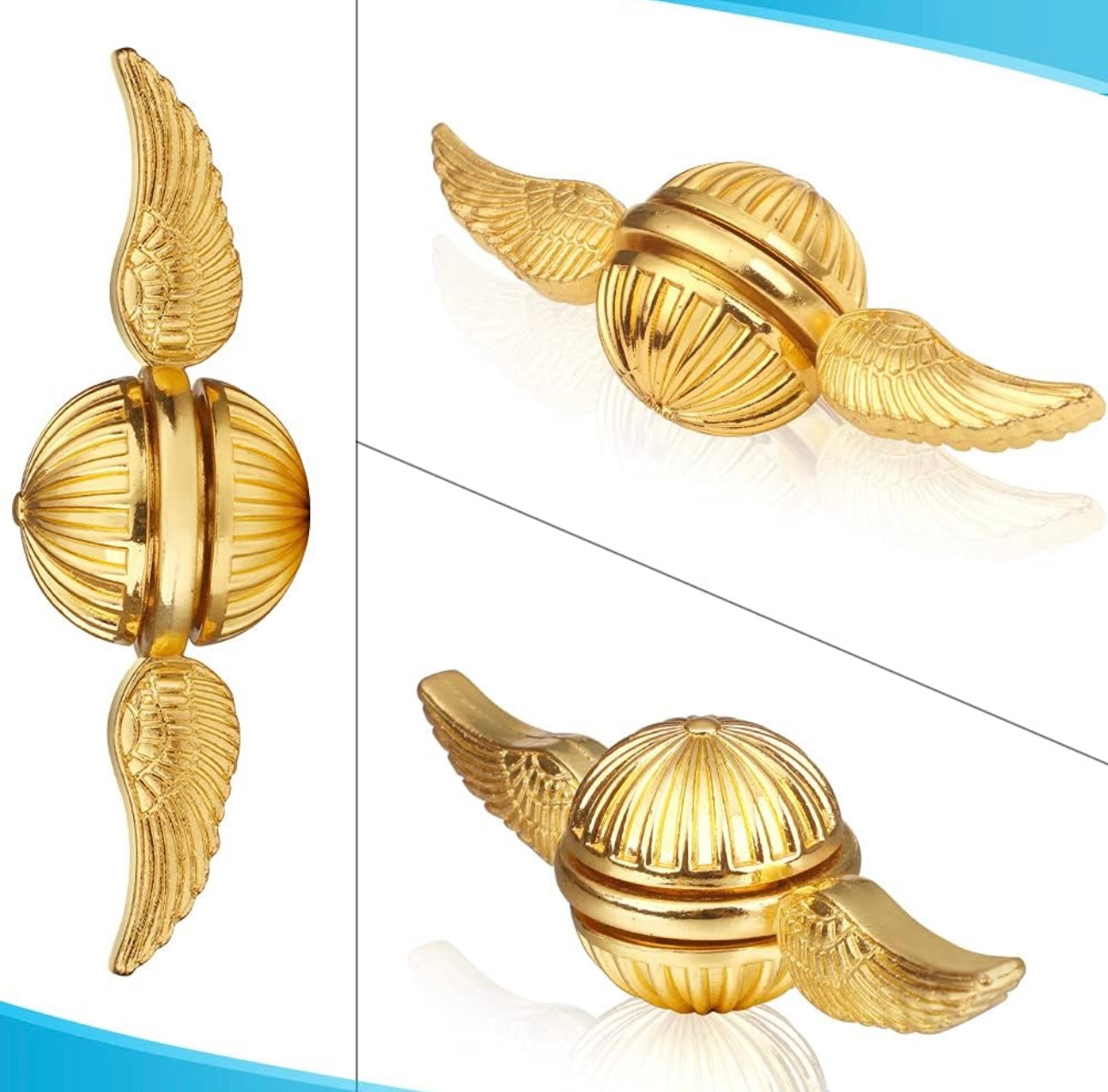 Golden Snitch Fidget Spinner