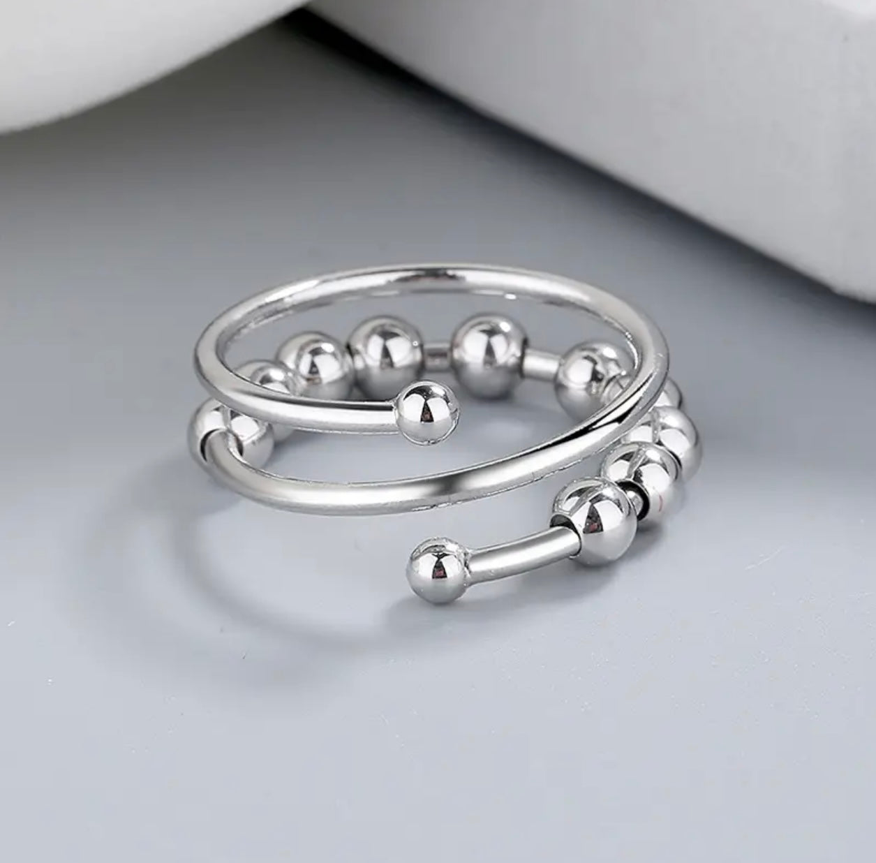 Fashionable Rings including Adjustable Fidget Rings
