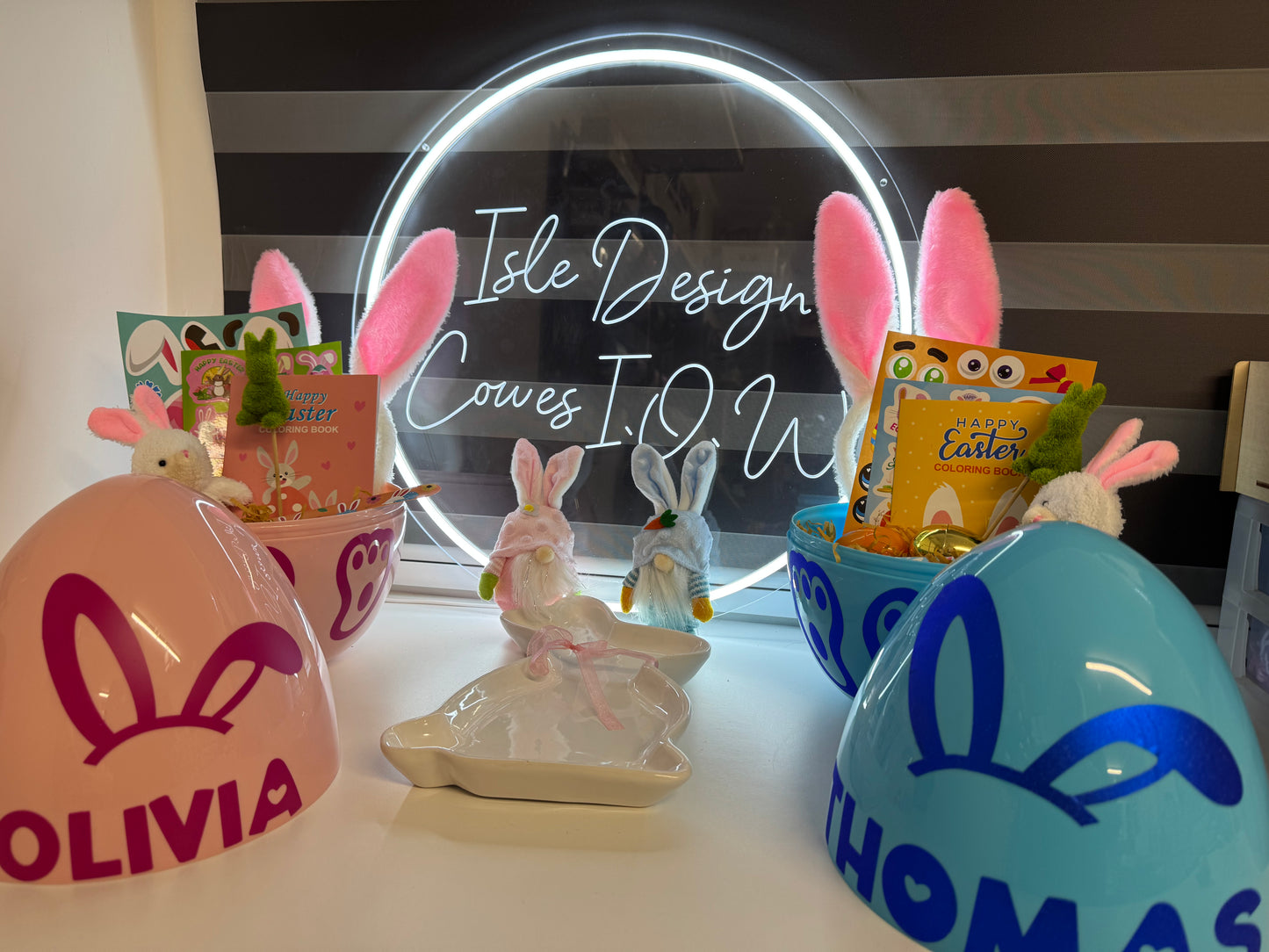 To be Ordered Direct - Personalised Large Plastic Easter Egg