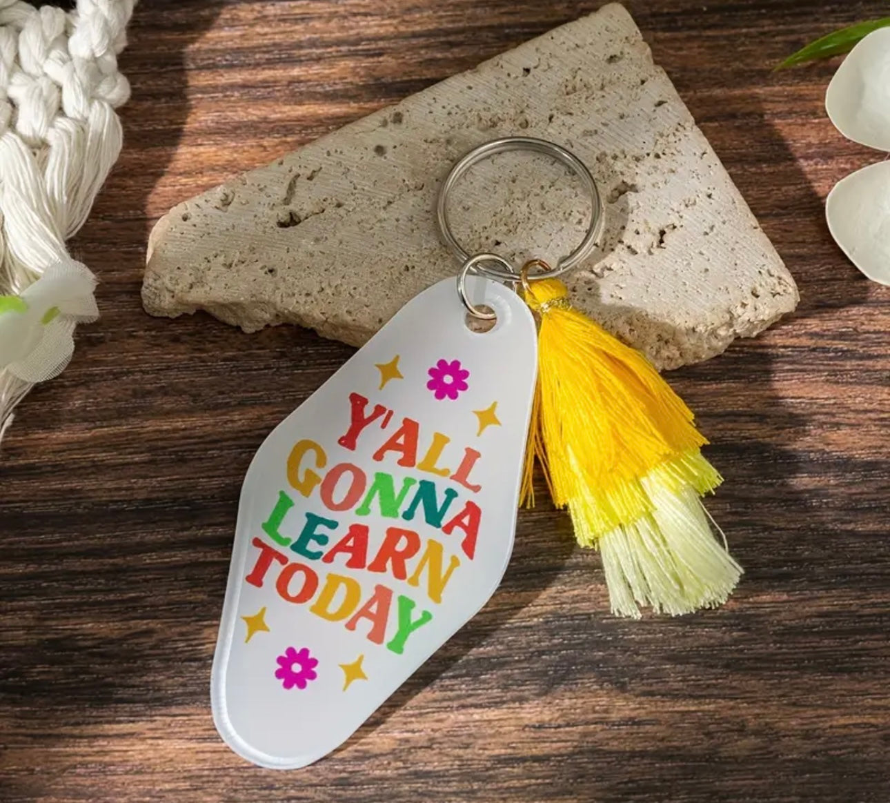 Motel Keychain for Teacher Gifts