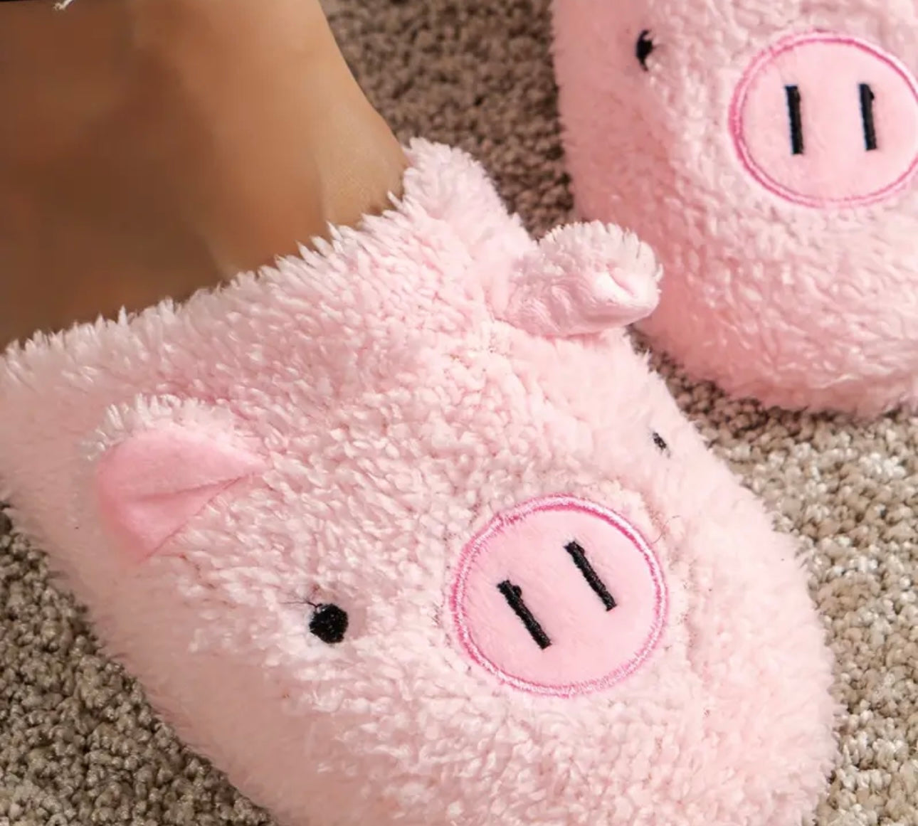 Cute Cartoon Pig Slippers