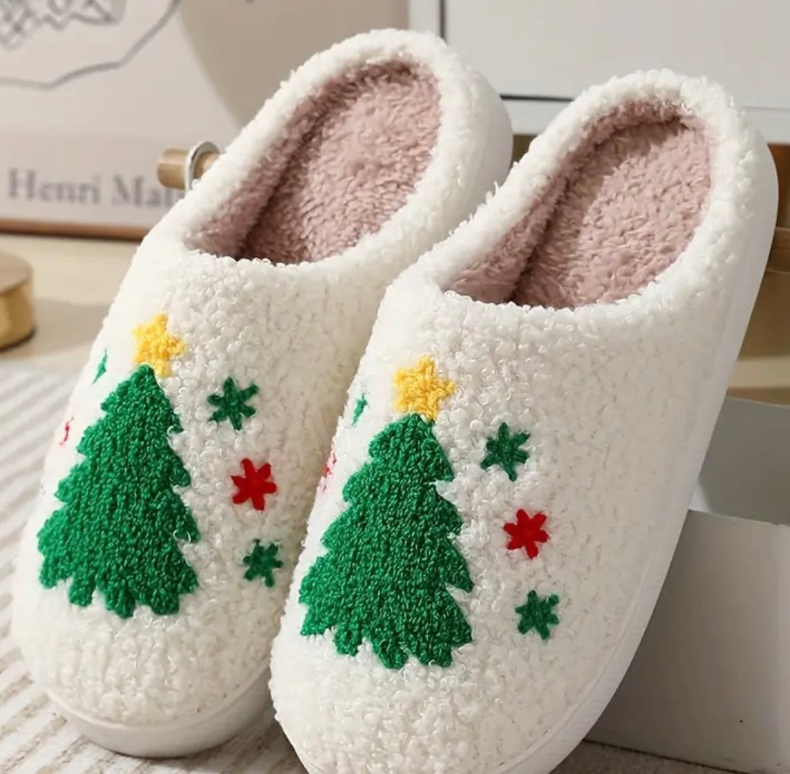 Cozy Christmas Slippers