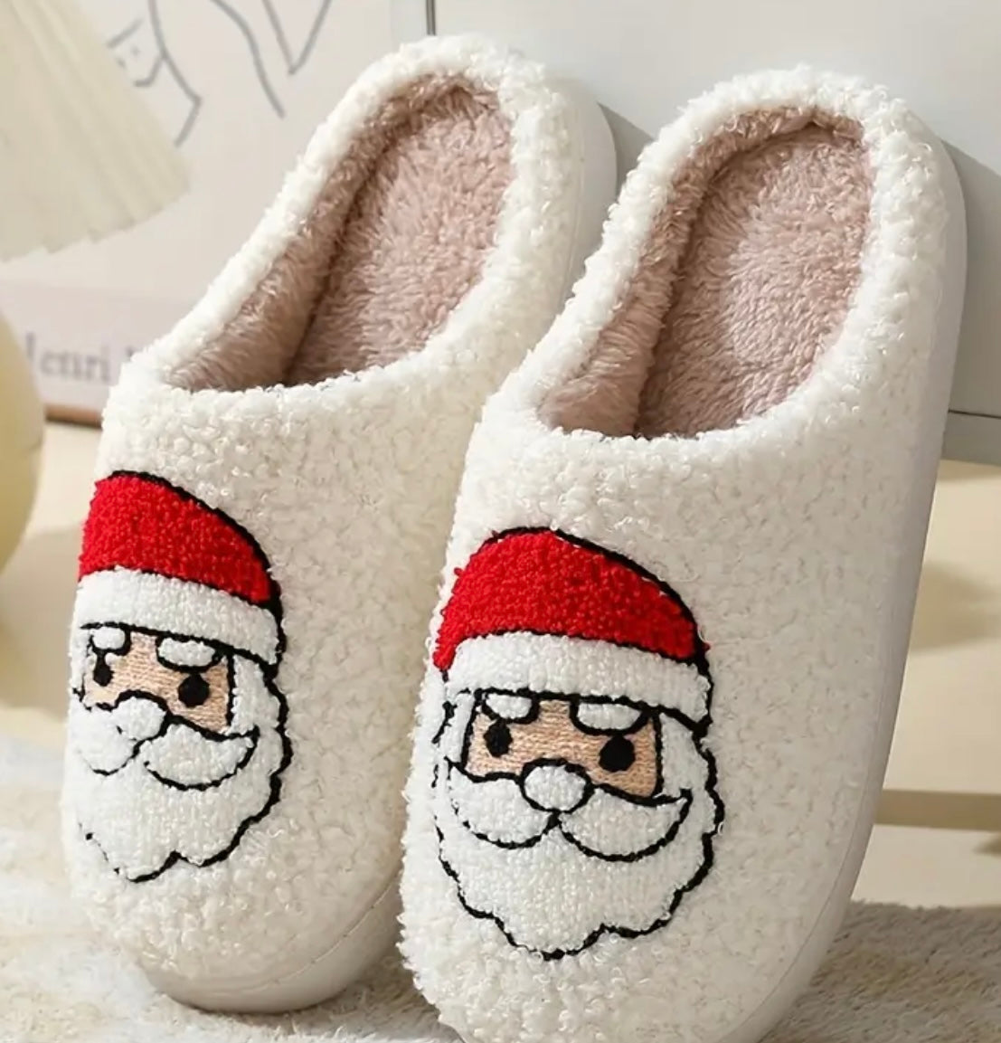 Cozy Christmas Slippers