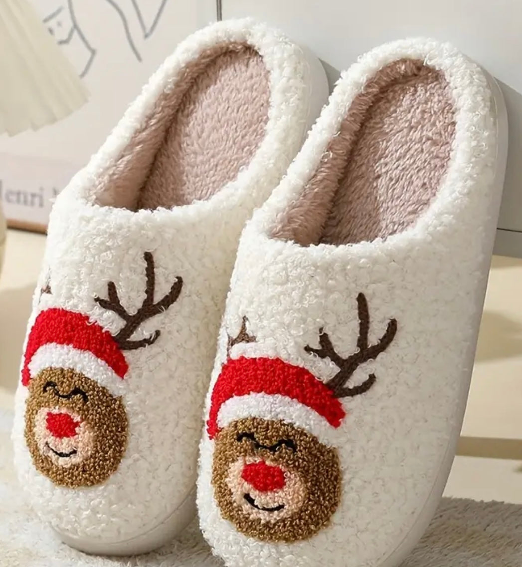 Cozy Christmas Slippers