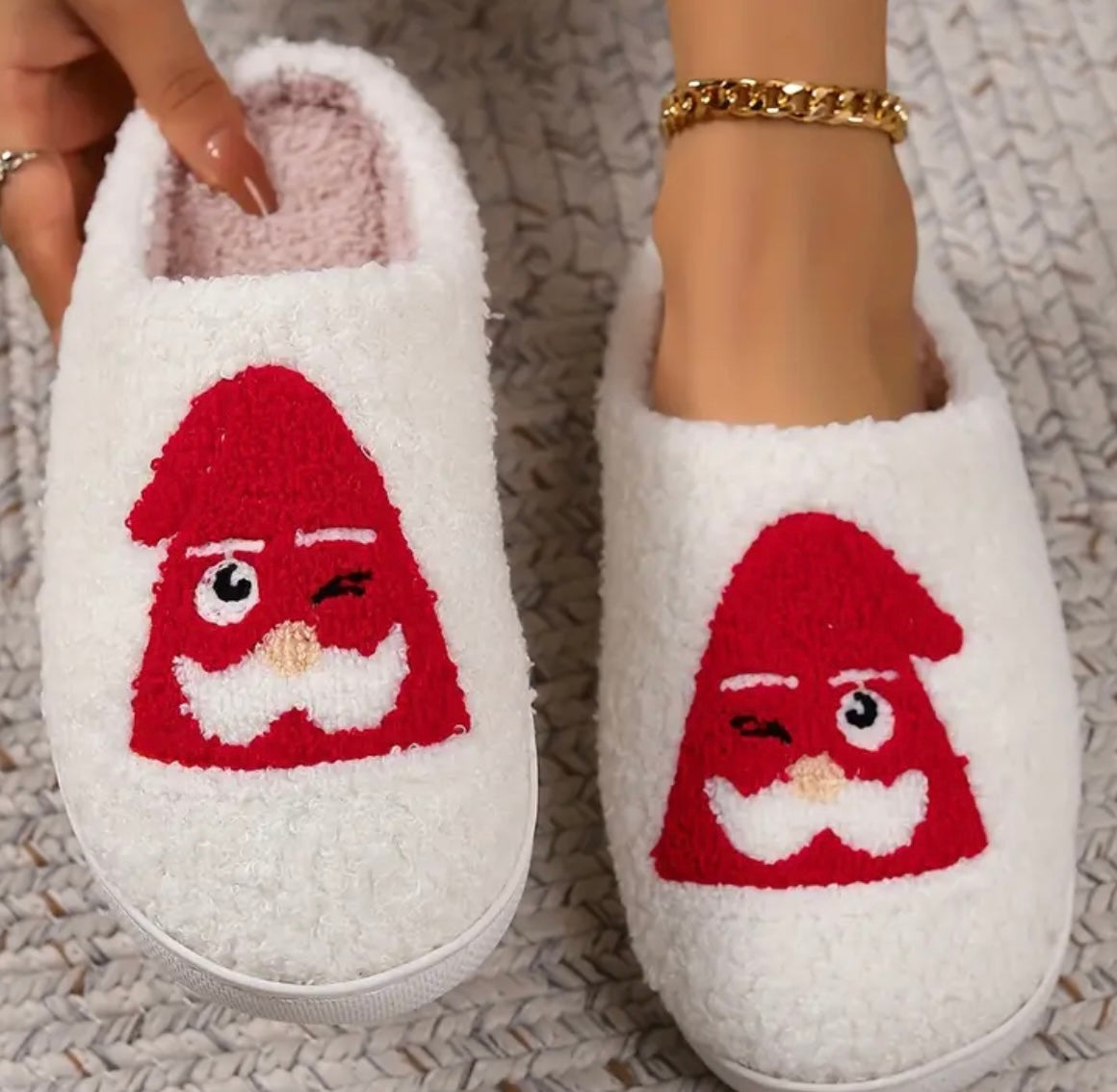 Cozy Christmas Slippers
