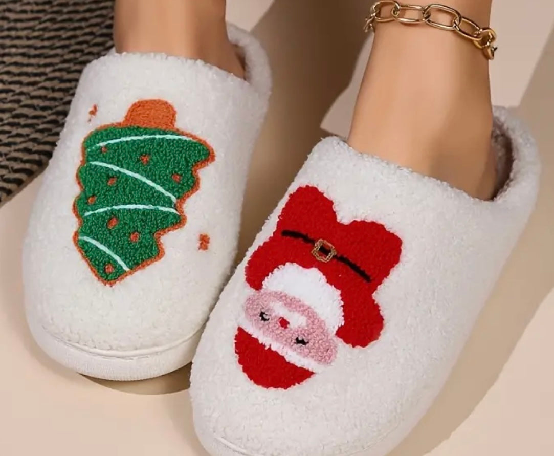 Cozy Christmas Slippers