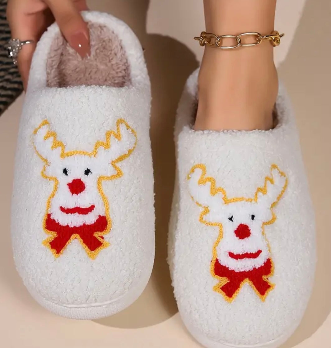 Cozy Christmas Slippers