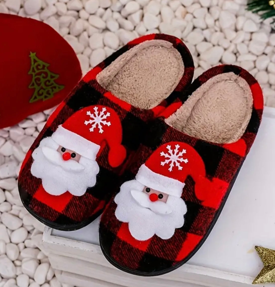 Cozy Christmas Slippers