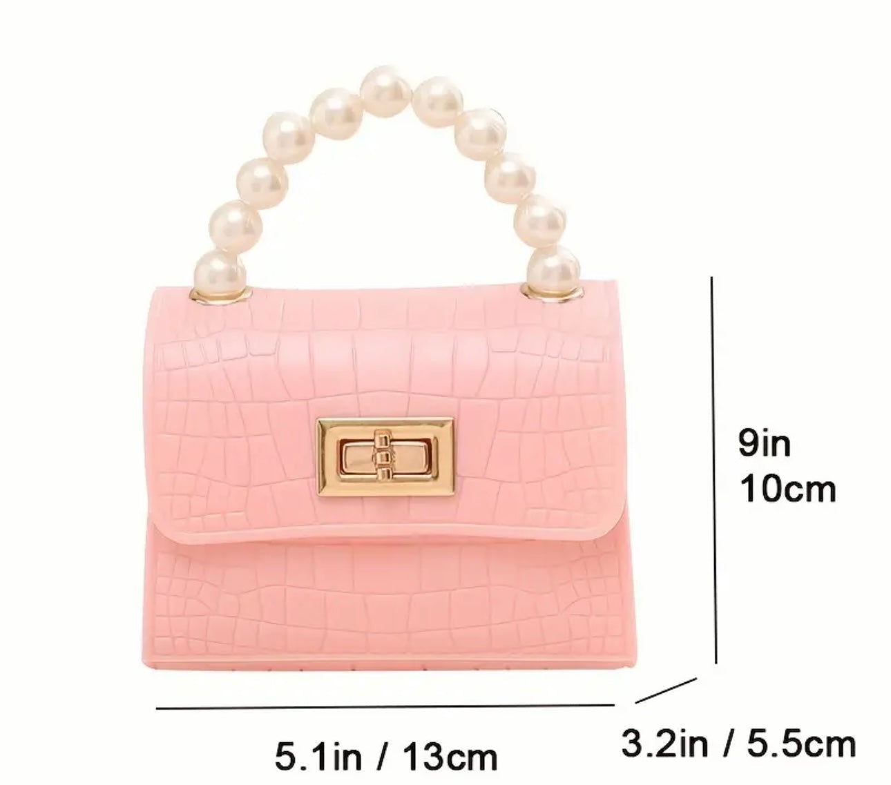 Cute Crocodile Pattern Jelly Bag