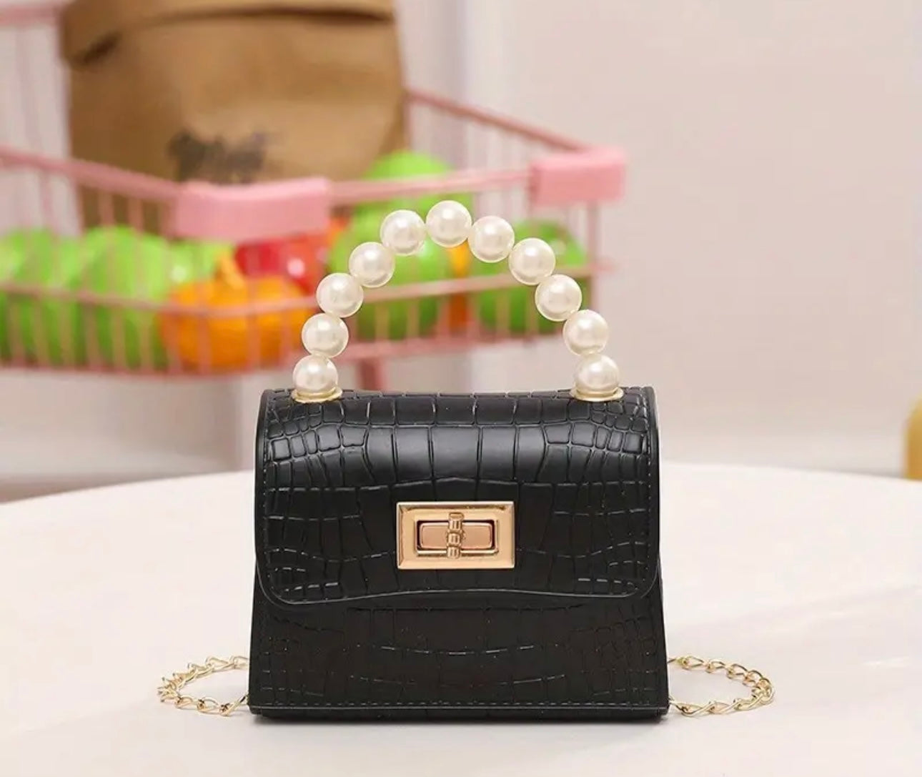 Cute Crocodile Pattern Jelly Bag