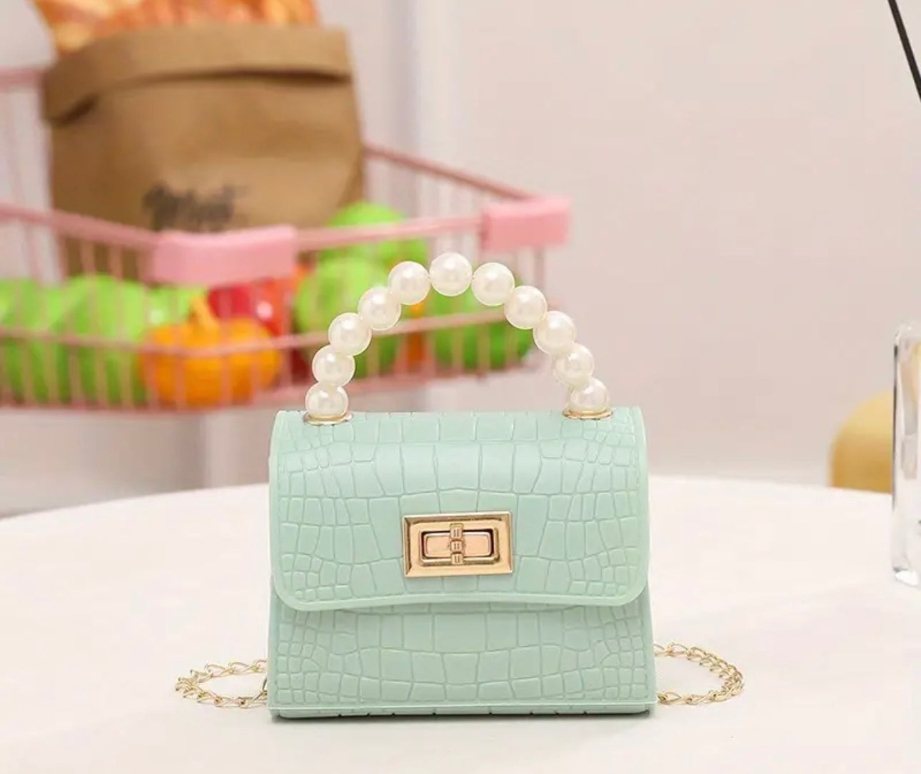 Cute Crocodile Pattern Jelly Bag