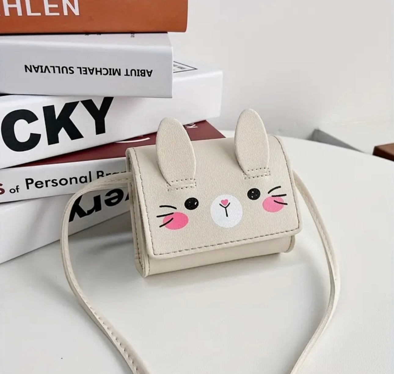 Small Rabbit Face Crossbody Bag