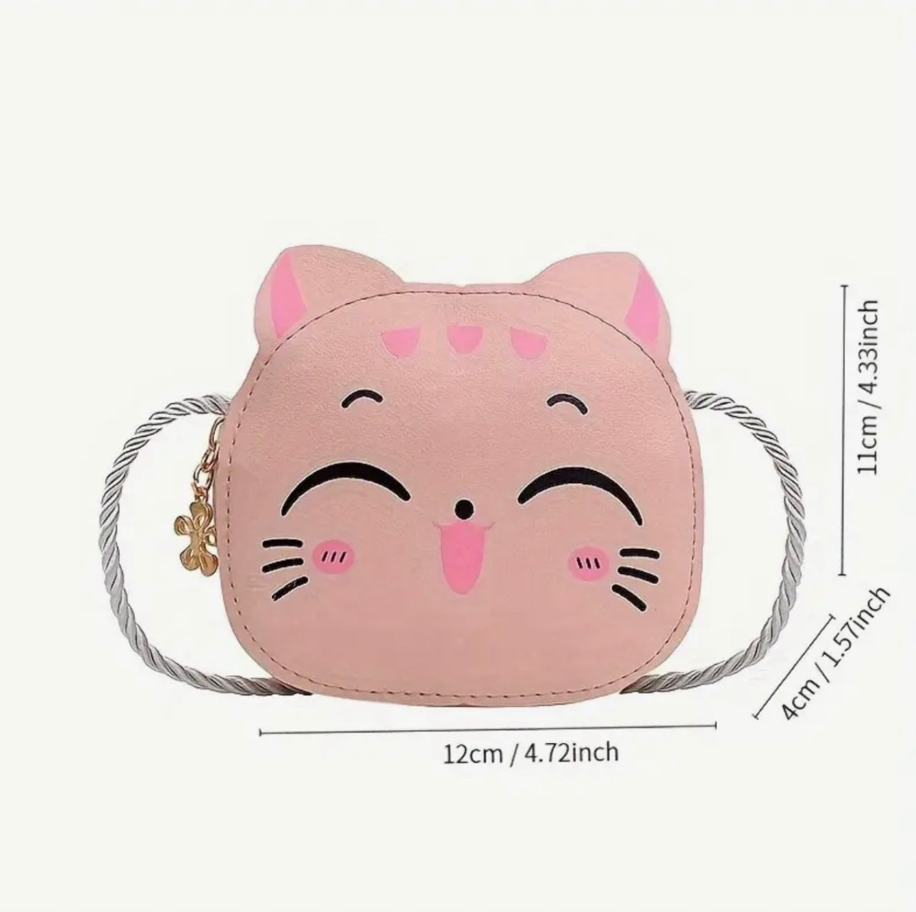 Small Children's Cat Face Handbag