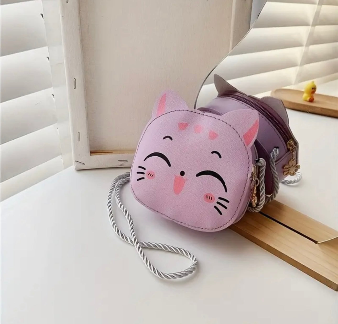 Small Children's Cat Face Handbag