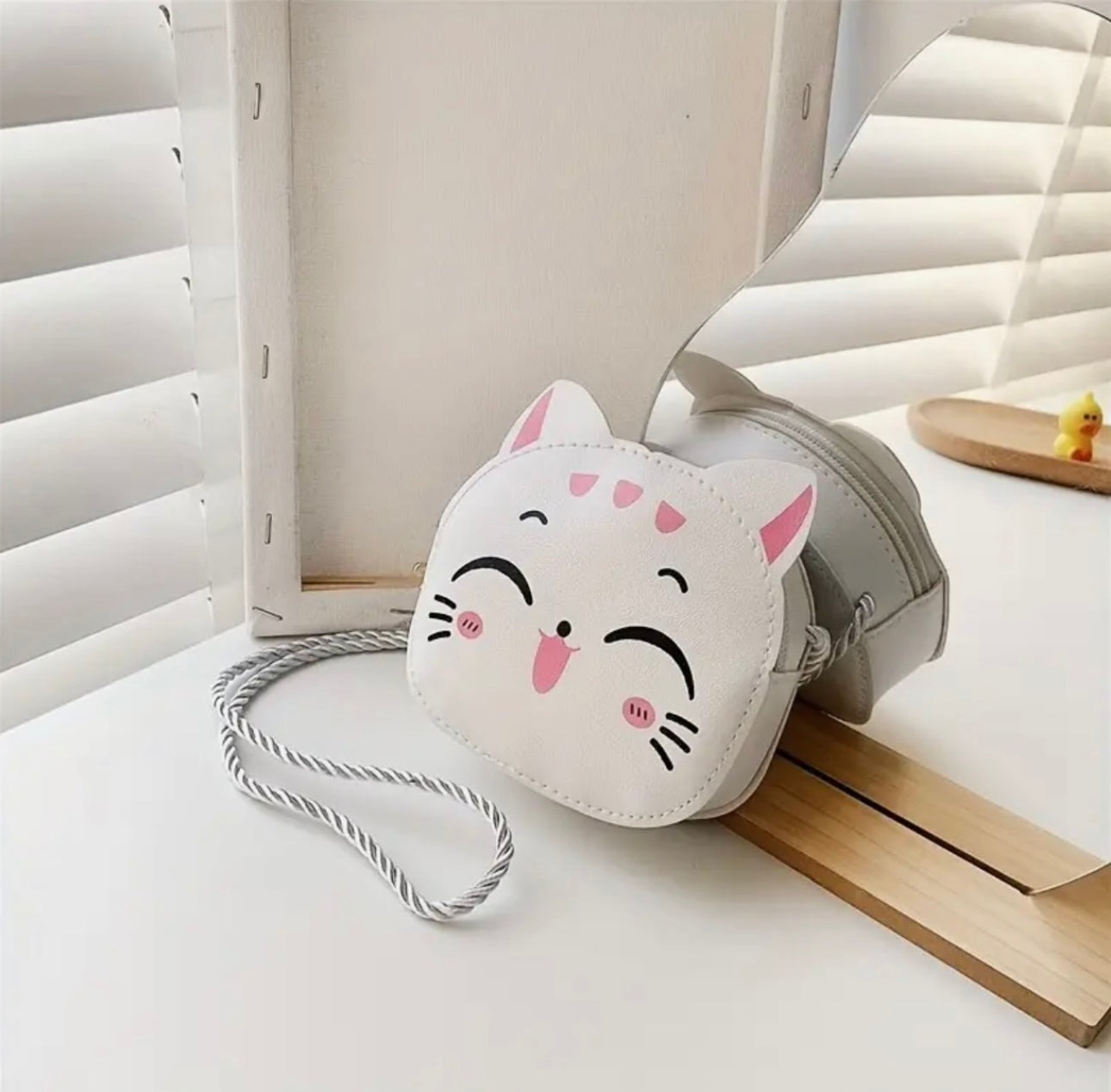 Small Children's Cat Face Handbag