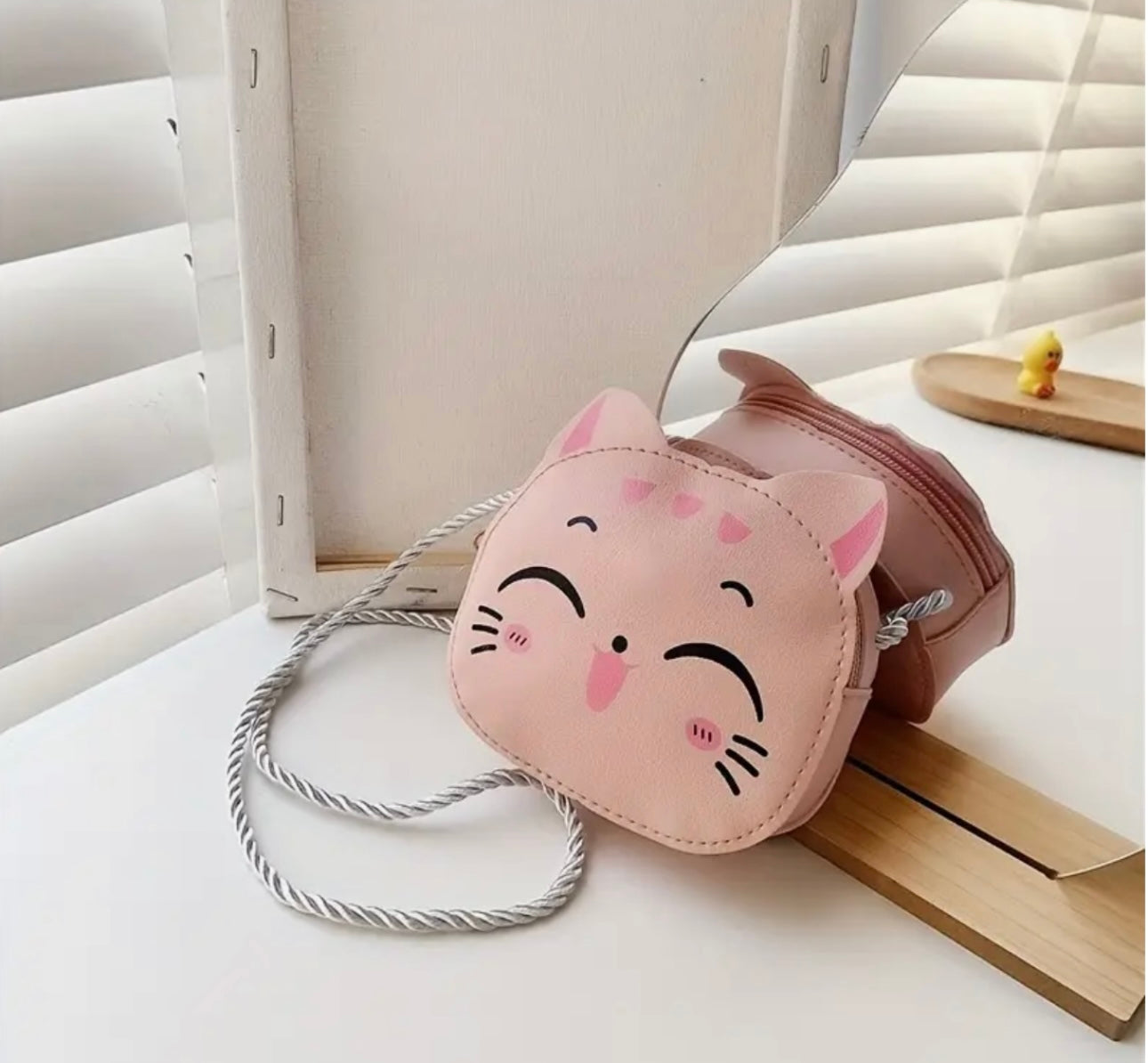 Small Children's Cat Face Handbag