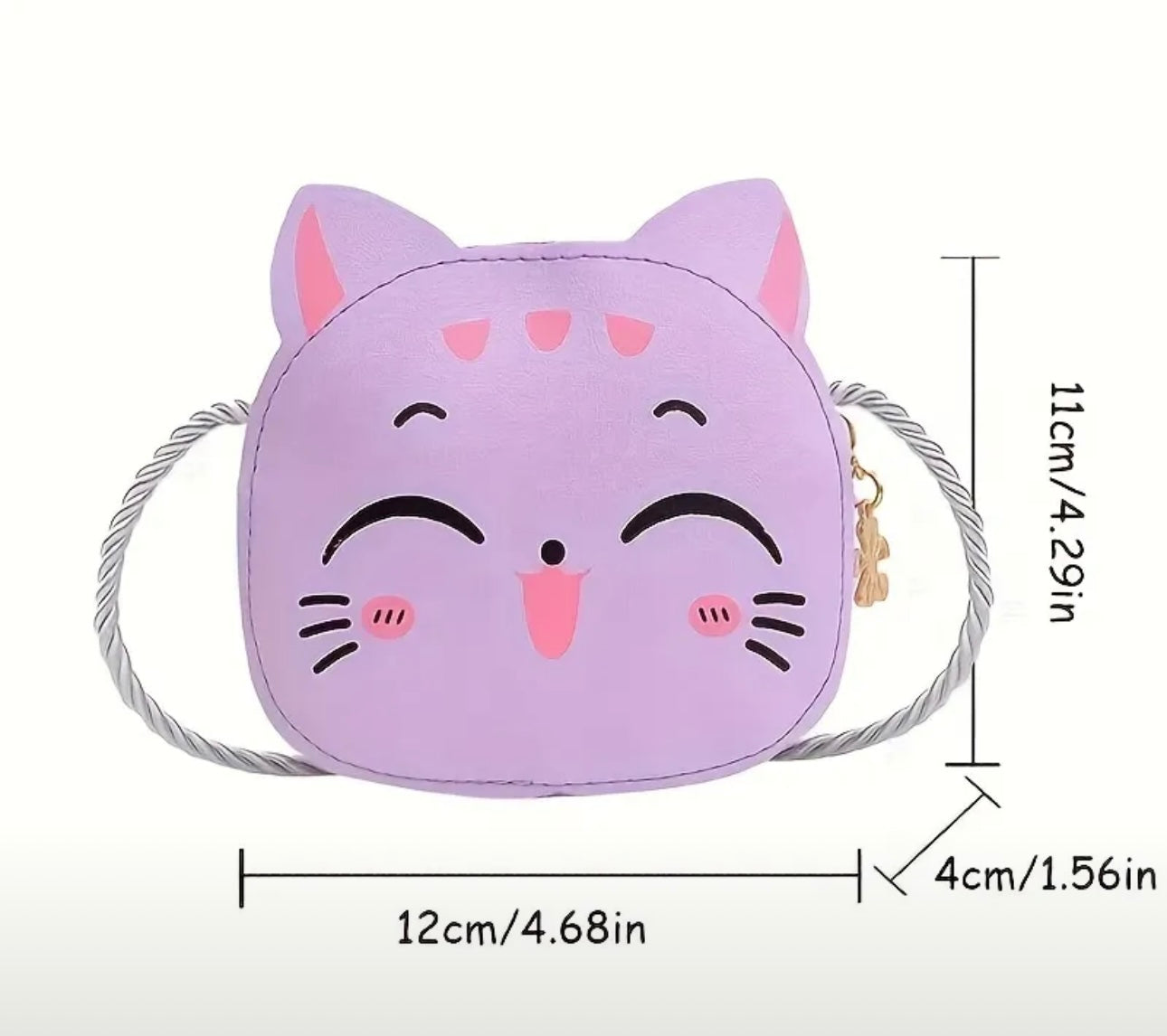 Cute Cat Crossbody Bag